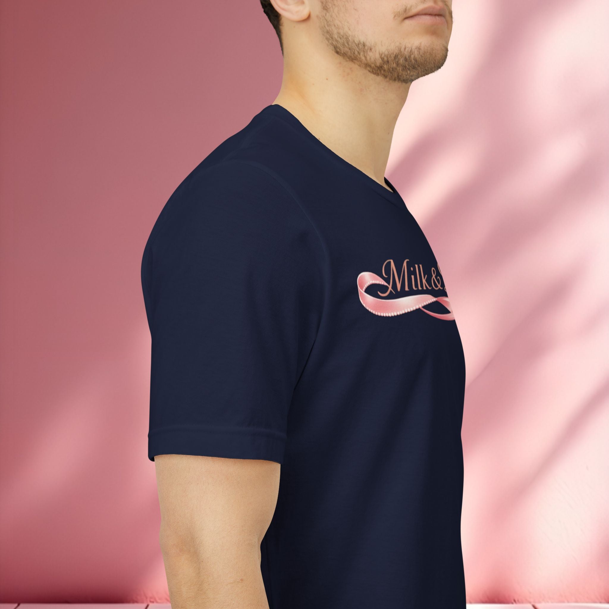 Casual Pink Graphic T-Shirt — Women's Casual Pink Tee