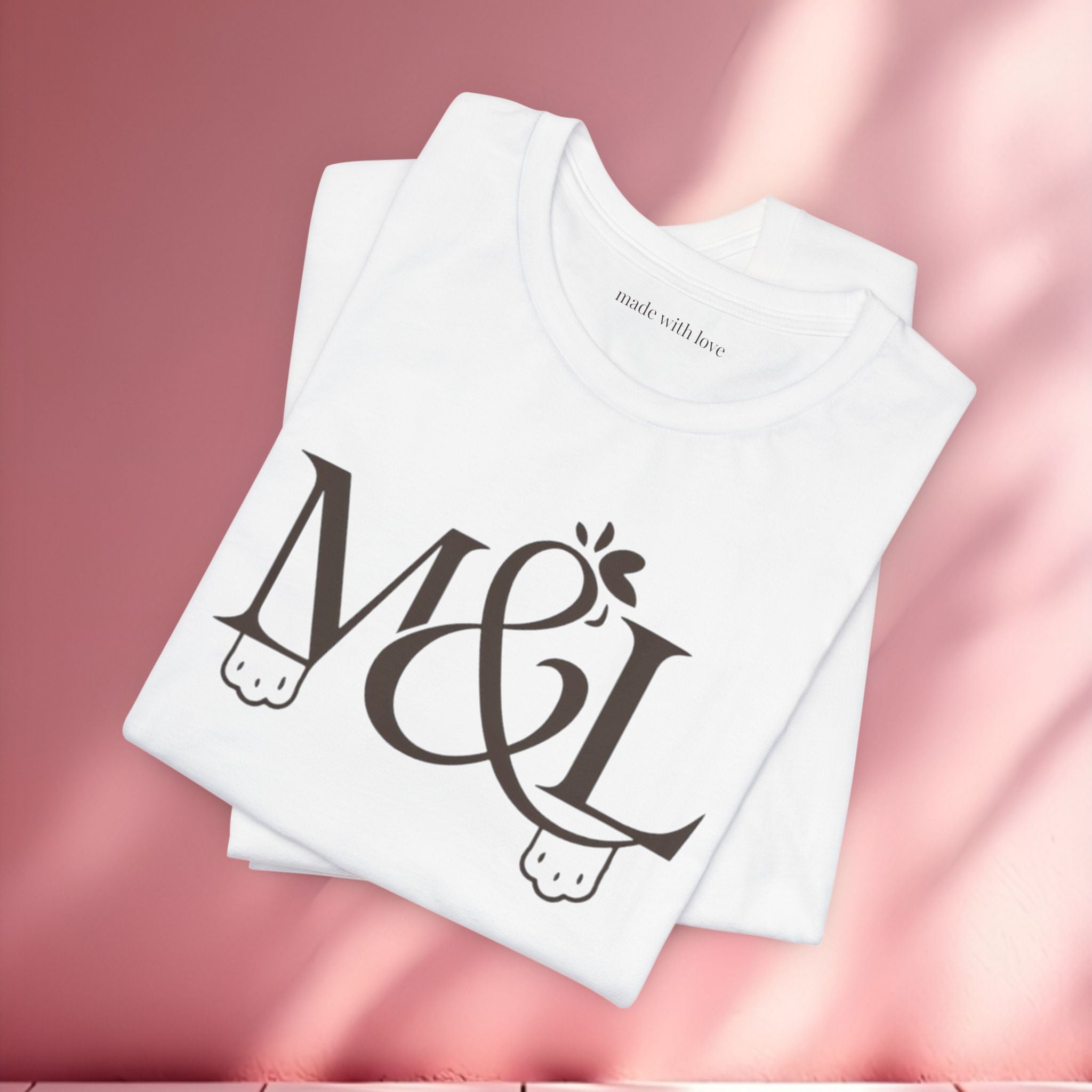 Romantic Feminine Brown Tee — Romance Graphic T-Shirt