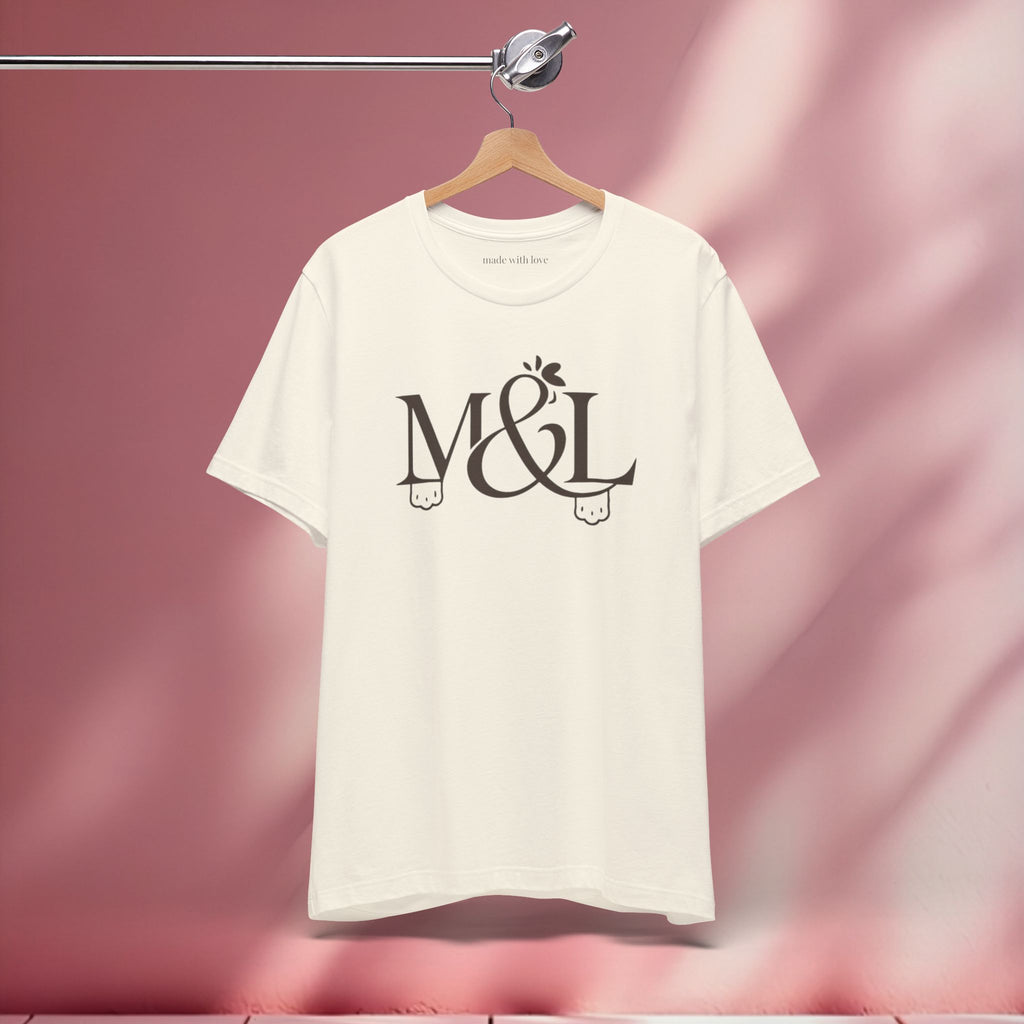 Romantic Feminine Brown Tee — Romance Graphic T-Shirt