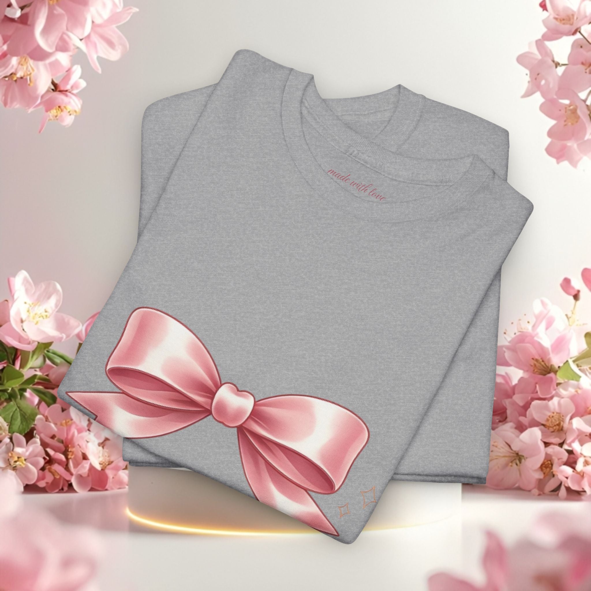 Pink Graphic Tee — Simple Minimalist Design