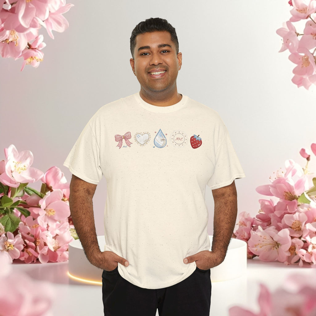 Pastel Cute Icons T-Shirt — Cute Pastel Icon Graphic Tee