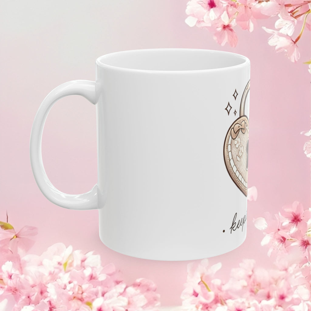 ''keep tt sweet'' Mug — Sweet Delicate Flower Design (11oz & 15oz)