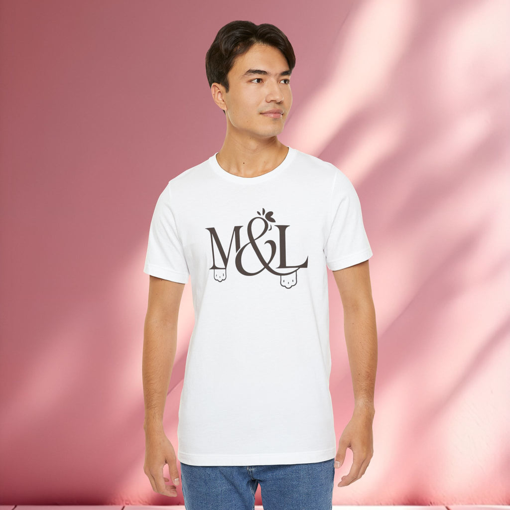 Romantic Feminine Brown Tee — Romance Graphic T-Shirt