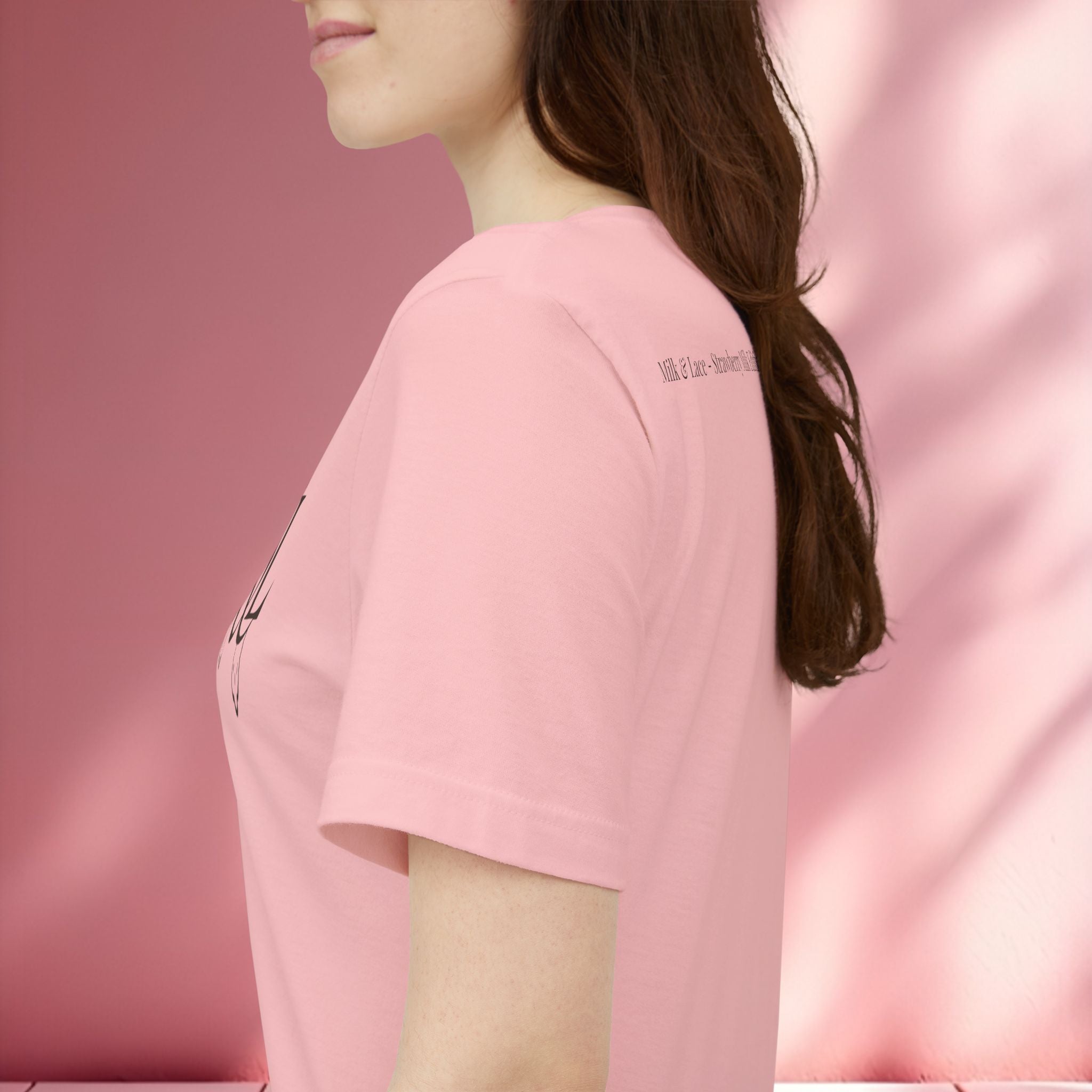 Romantic Feminine Brown Tee — Romance Graphic T-Shirt