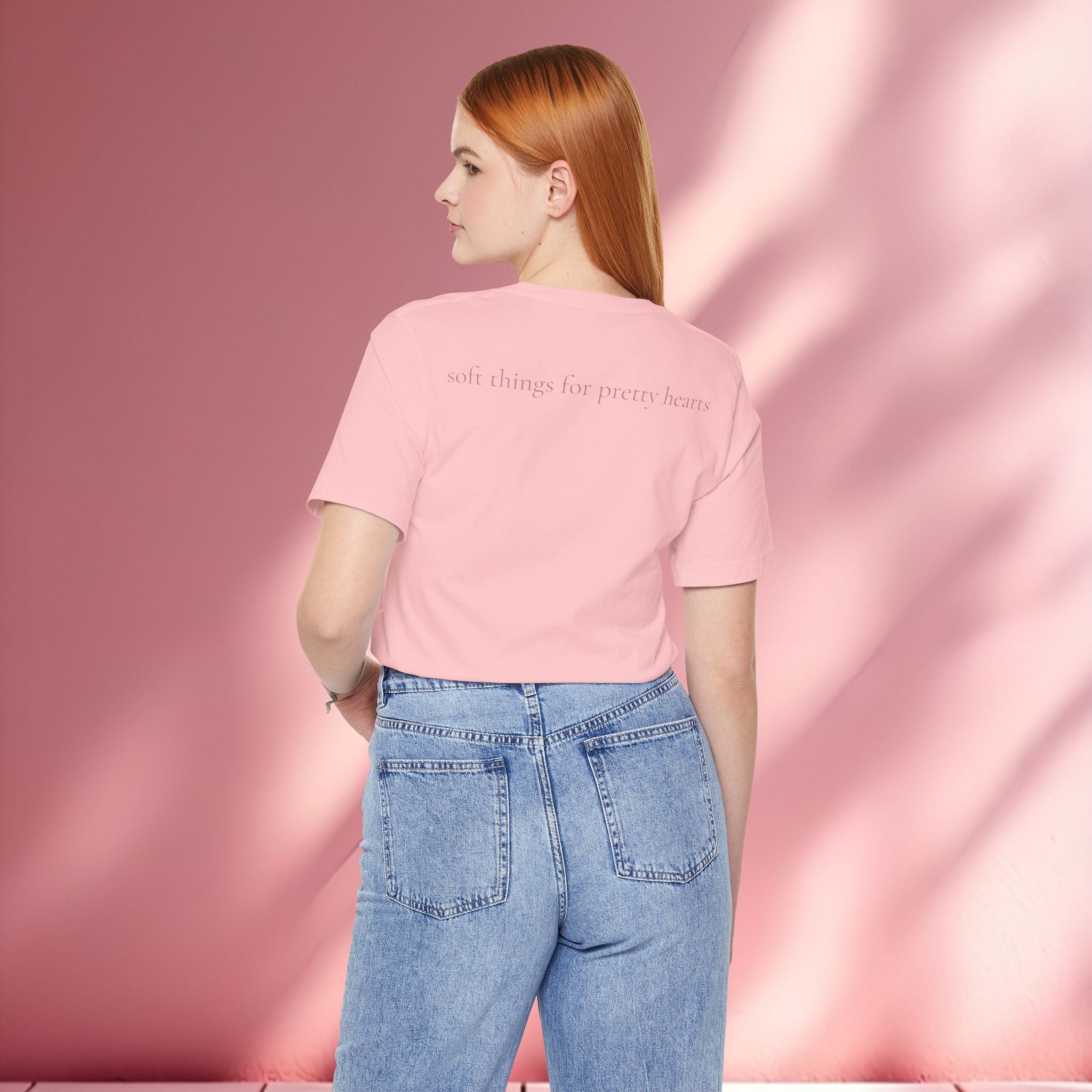 Casual Pink Graphic T-Shirt — Women's Casual Pink Tee
