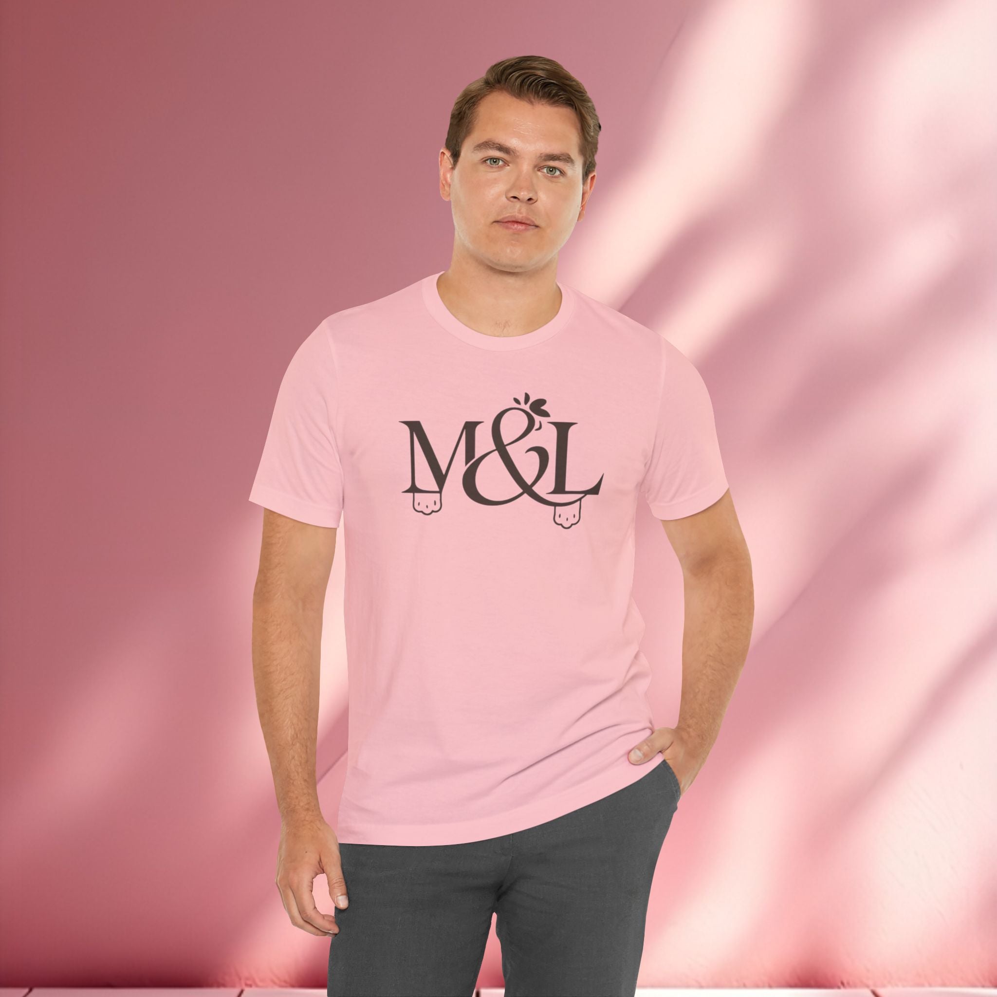 Romantic Feminine Brown Tee — Romance Graphic T-Shirt