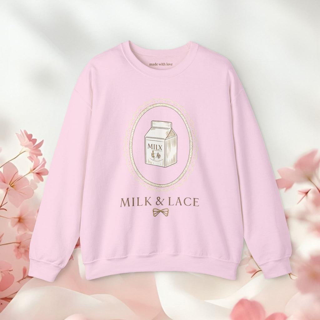 Pastel Graphic Crewneck Sweatshirt — Soft Pastel Cozy Comfort