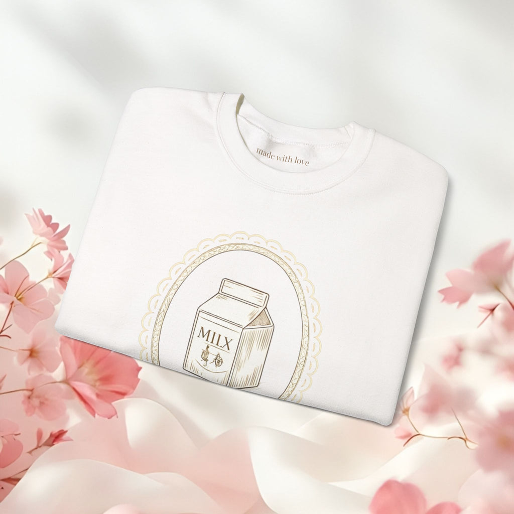 Pastel Graphic Crewneck Sweatshirt — Soft Pastel Cozy Comfort