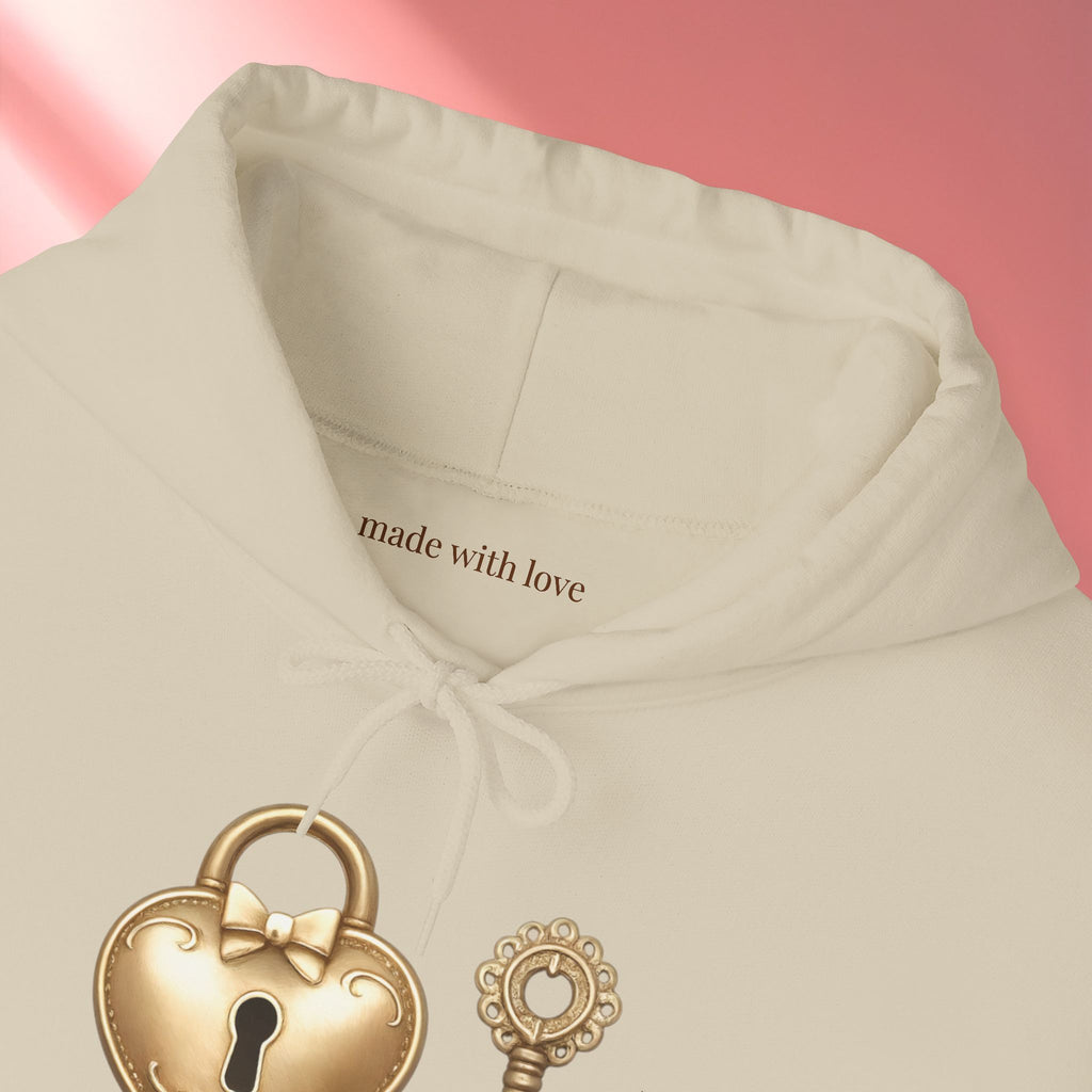 Gold Romantic Graphic Hoodie