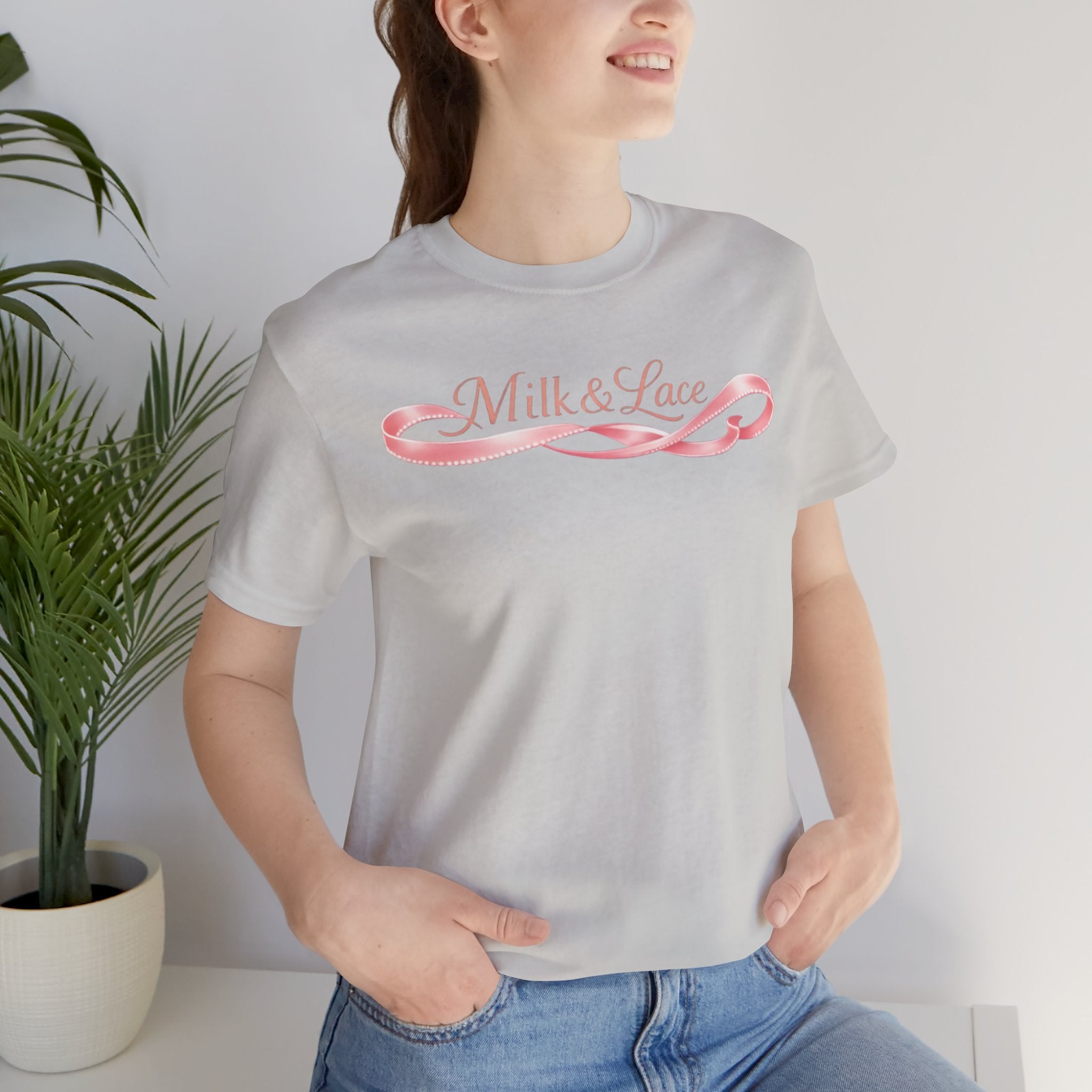 Casual Pink Graphic T-Shirt — Women's Casual Pink Tee