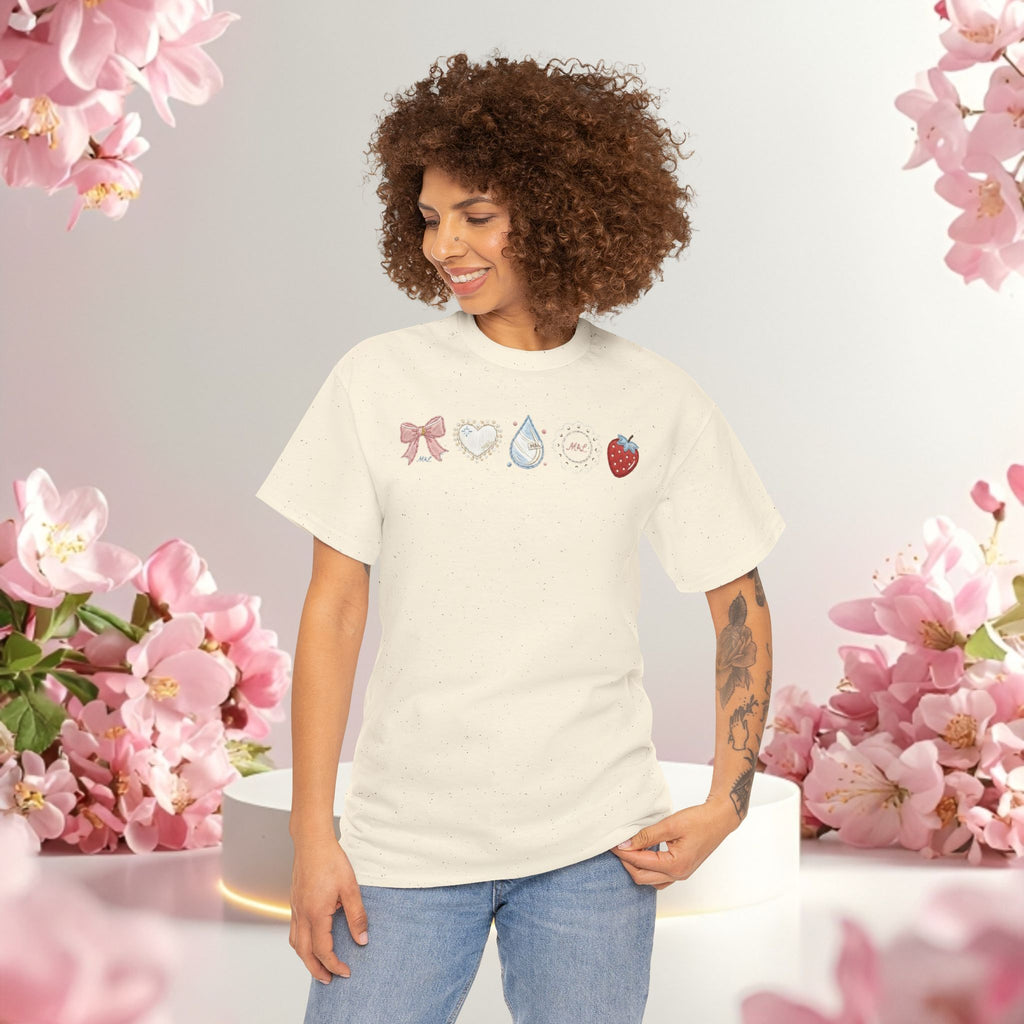 Pastel Cute Icons T-Shirt — Cute Pastel Icon Graphic Tee