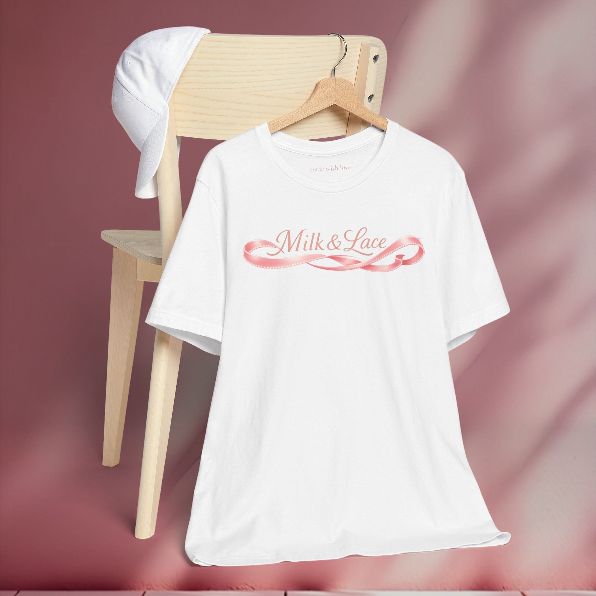 Casual Pink Graphic T-Shirt — Women's Casual Pink Tee