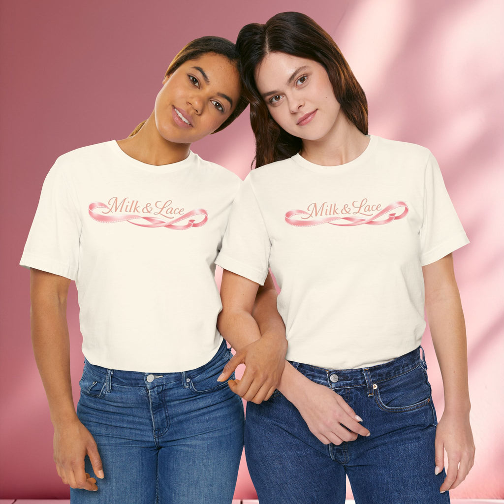 Casual Pink Graphic T-Shirt — Women's Casual Pink Tee