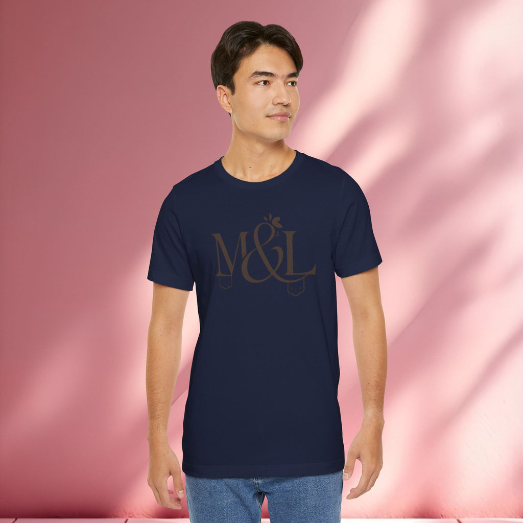 Romantic Feminine Brown Tee — Romance Graphic T-Shirt