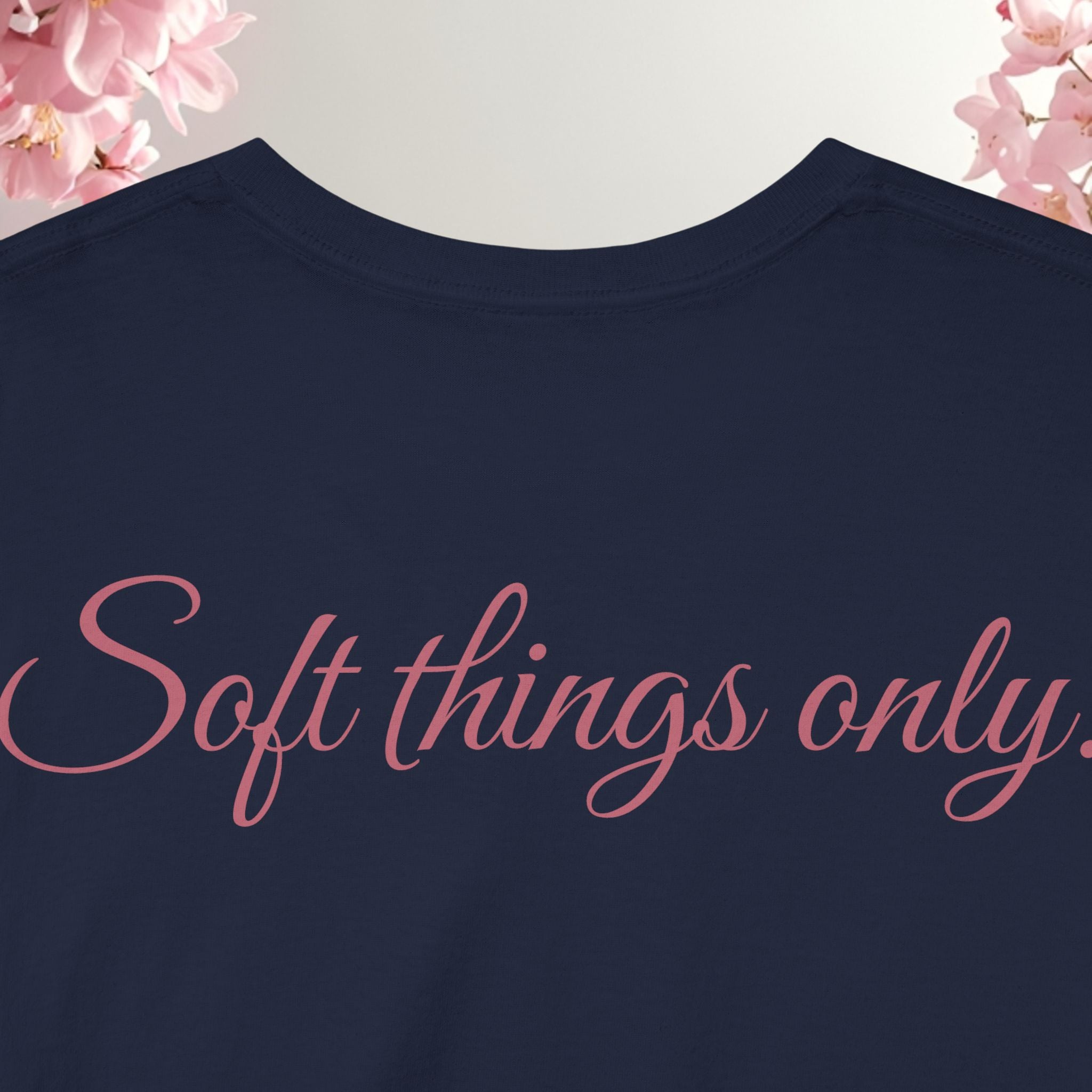 Pink Graphic Tee — Simple Minimalist Design