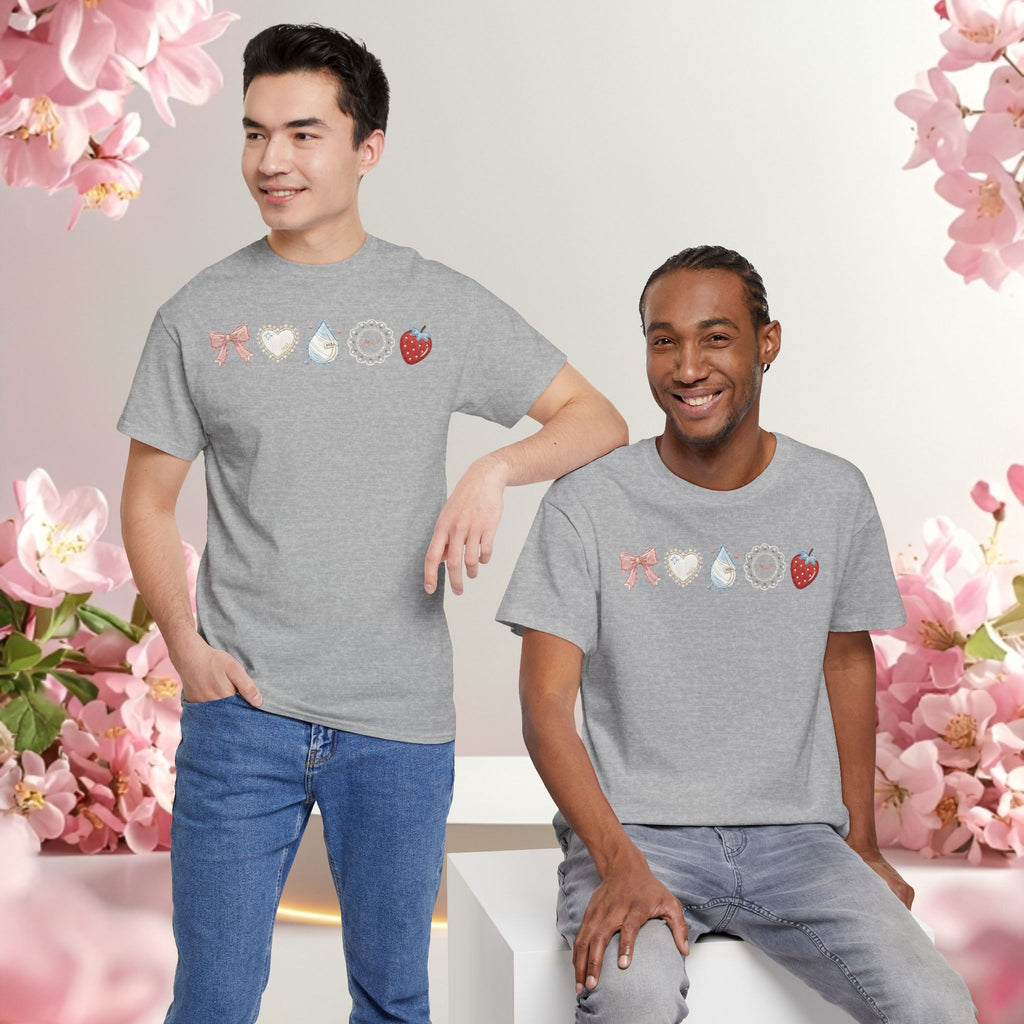 Pastel Cute Icons T-Shirt — Cute Pastel Icon Graphic Tee