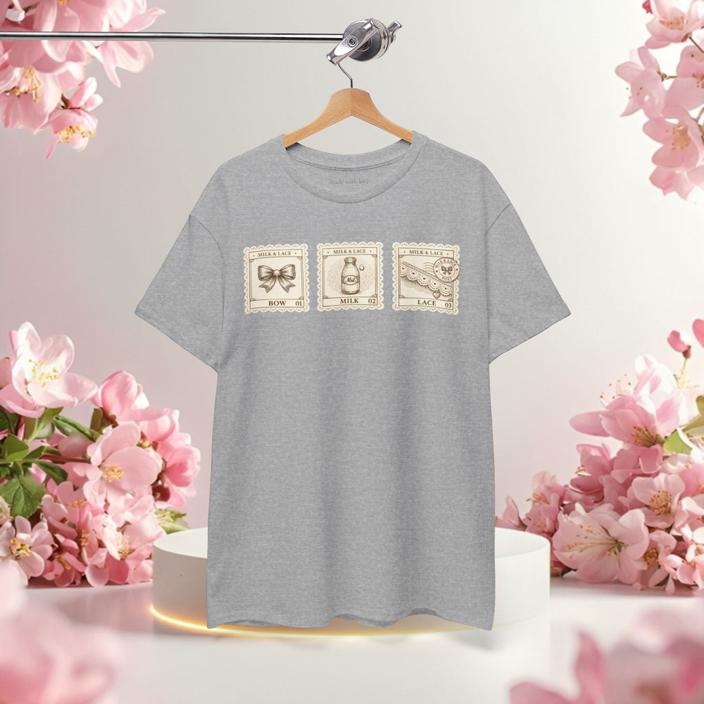 Vintage Botanical Stamp T-Shirt