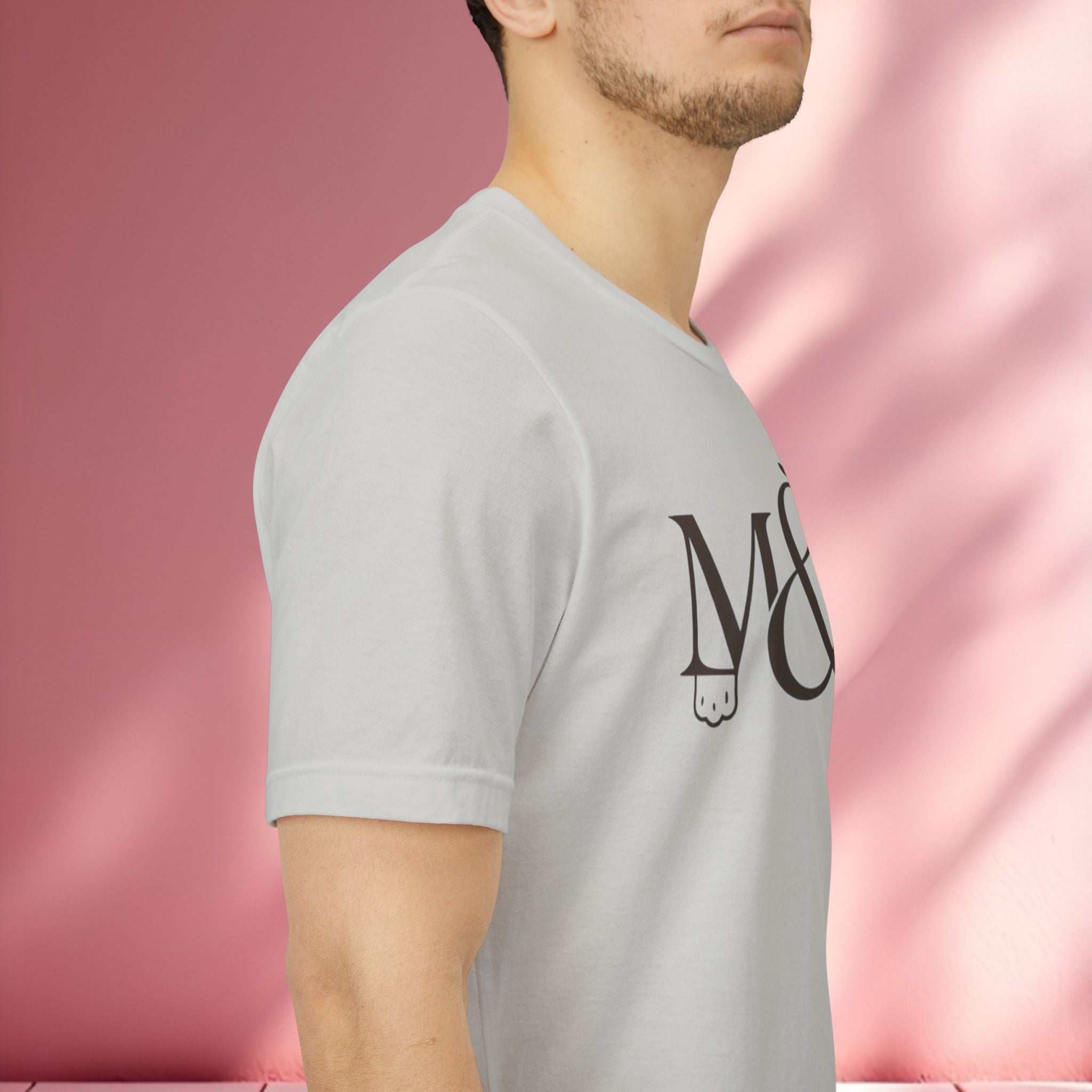 Romantic Feminine Brown Tee — Romance Graphic T-Shirt