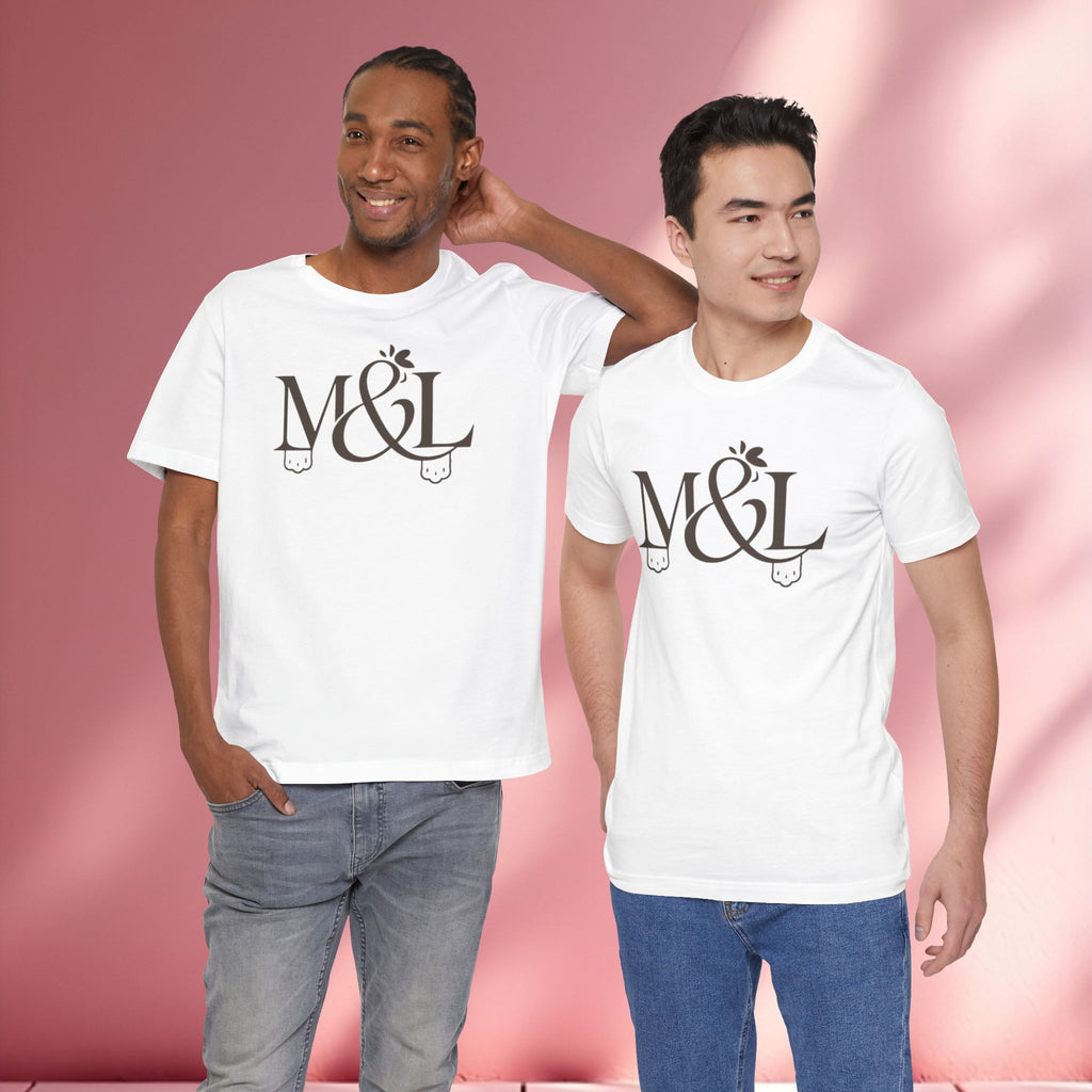 Romantic Feminine Brown Tee — Romance Graphic T-Shirt