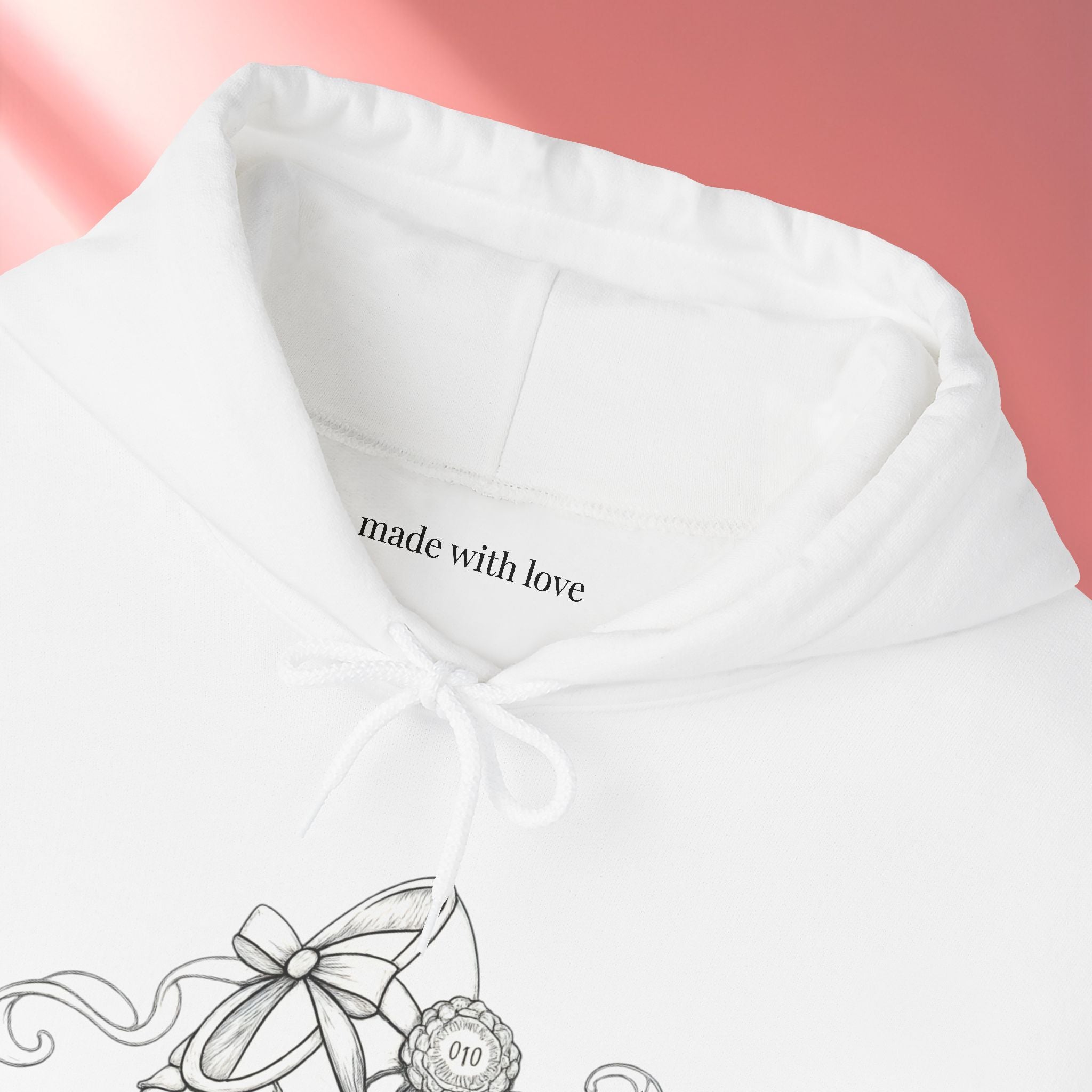 Ballet Dance Hoodie — Minimal Ballet Design