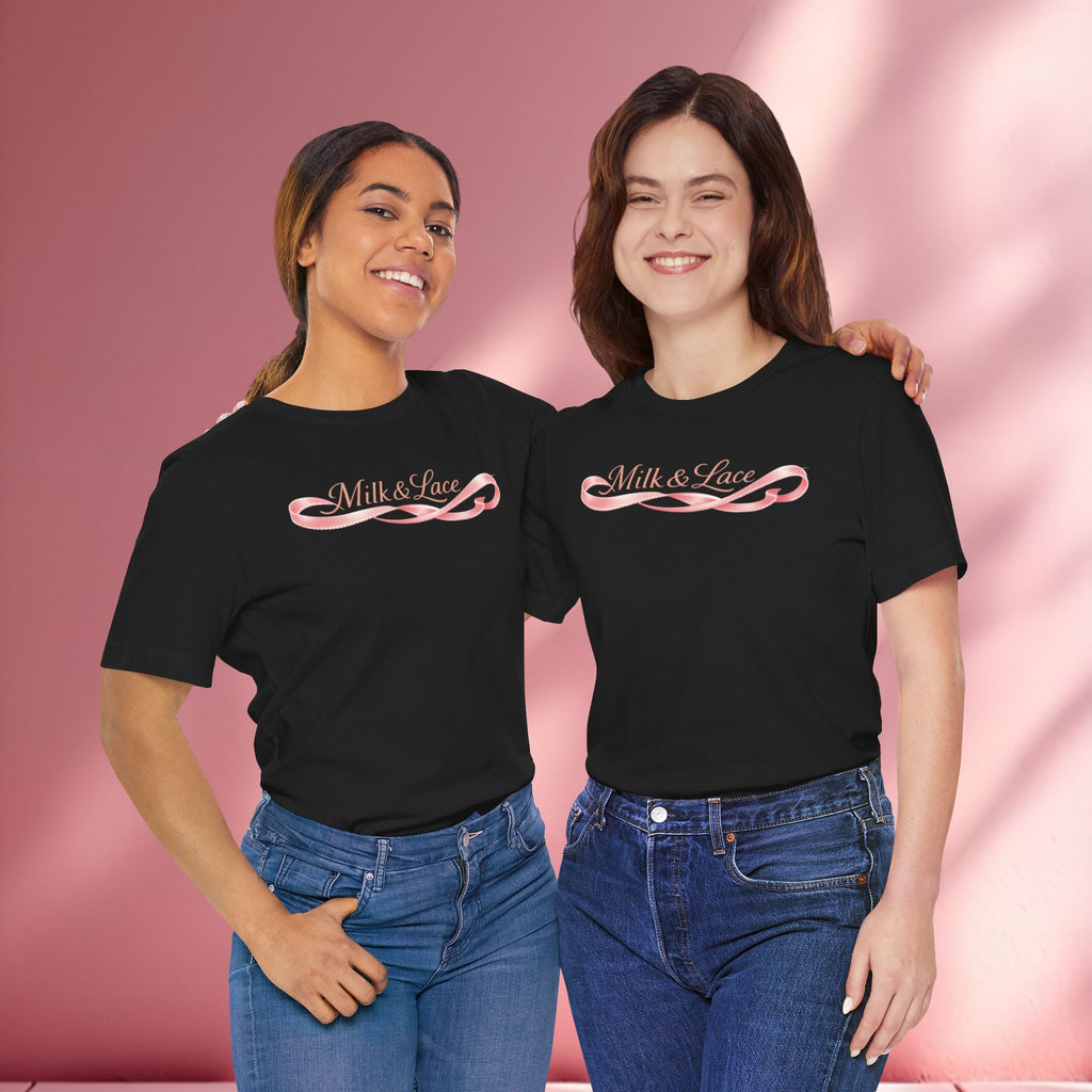Casual Pink Graphic T-Shirt — Women's Casual Pink Tee