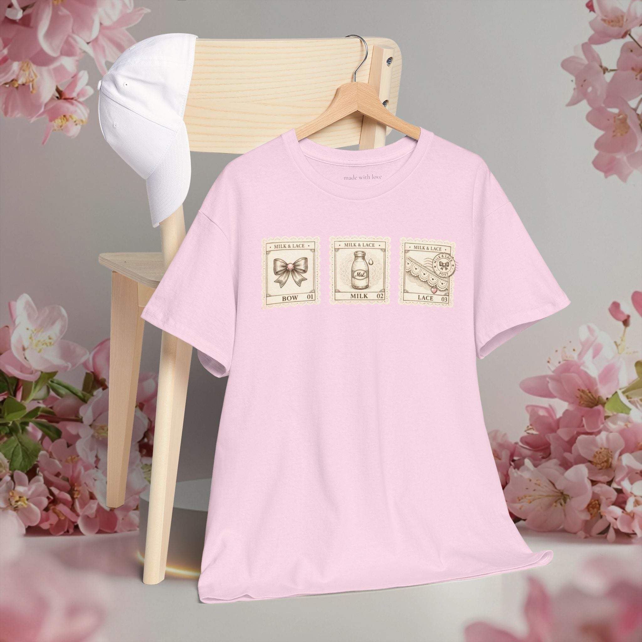 Vintage Botanical Stamp T-Shirt