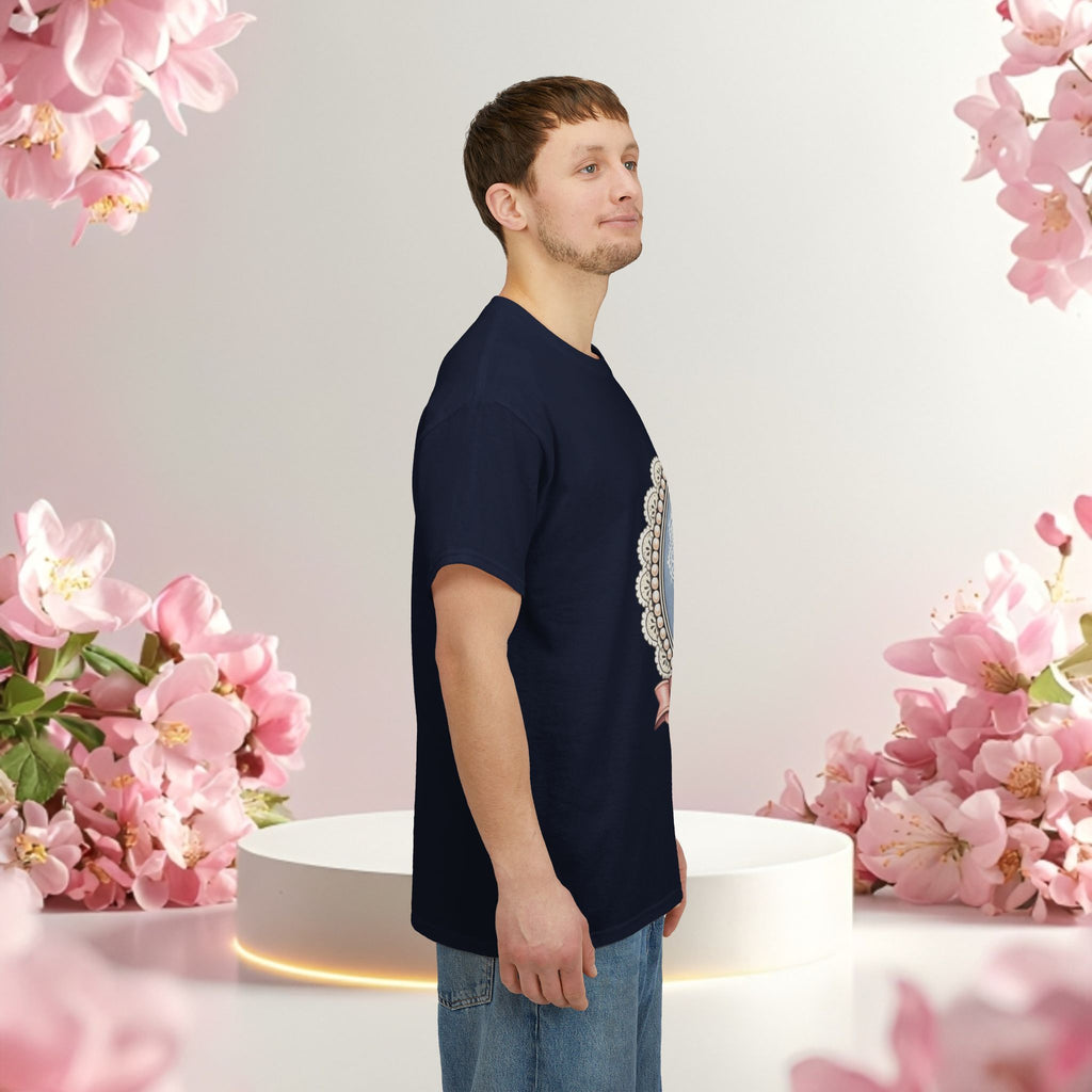 Cute Girly Cat T-Shirt — Soft Pastel Cat Graphic Tee for Cat Lovers