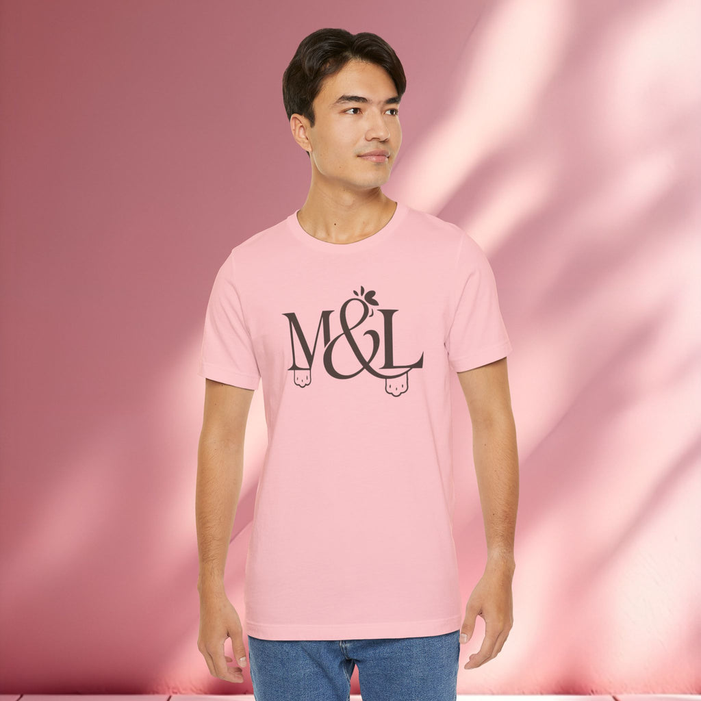 Romantic Feminine Brown Tee — Romance Graphic T-Shirt