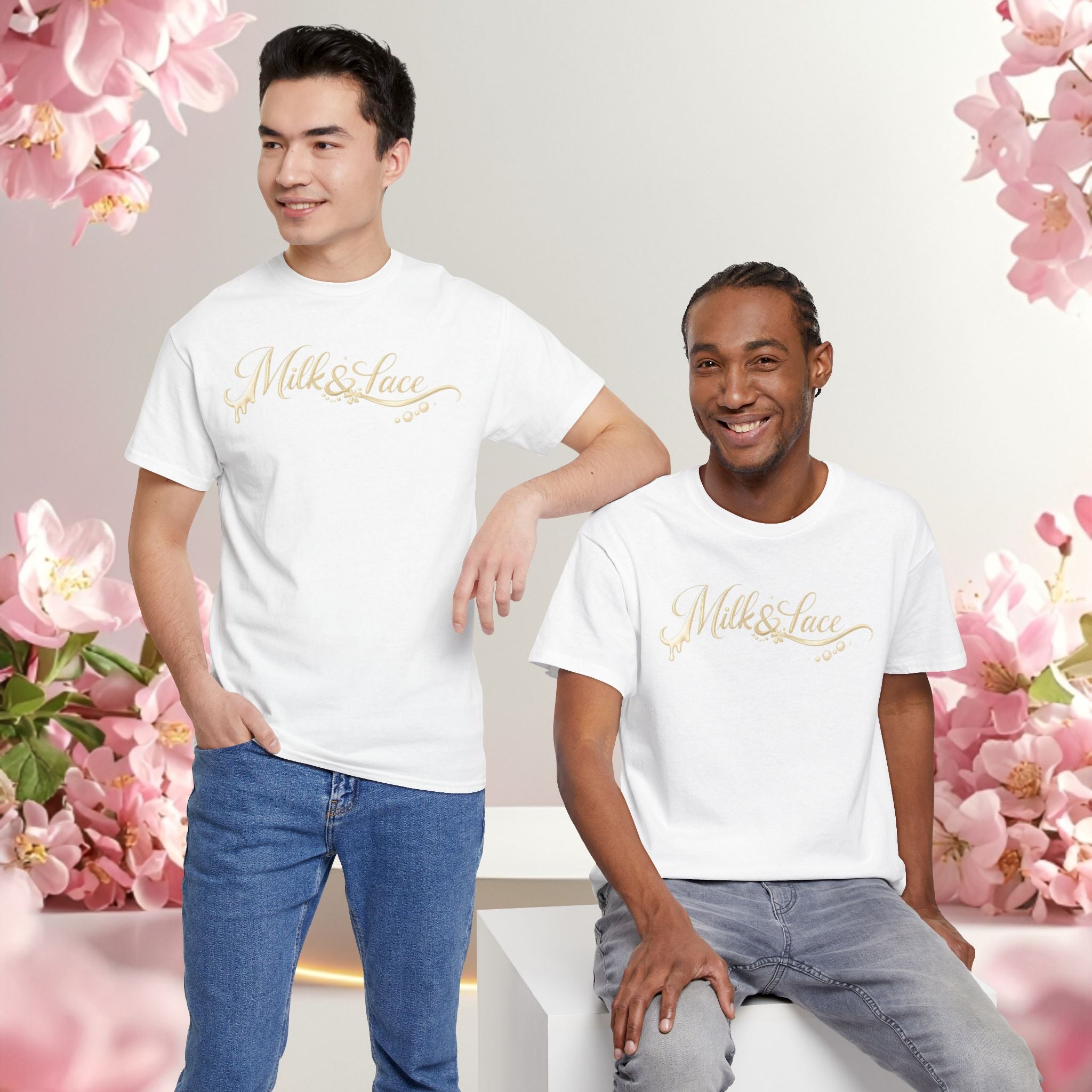 Elegant Floral Tee — Simple Botanical Design