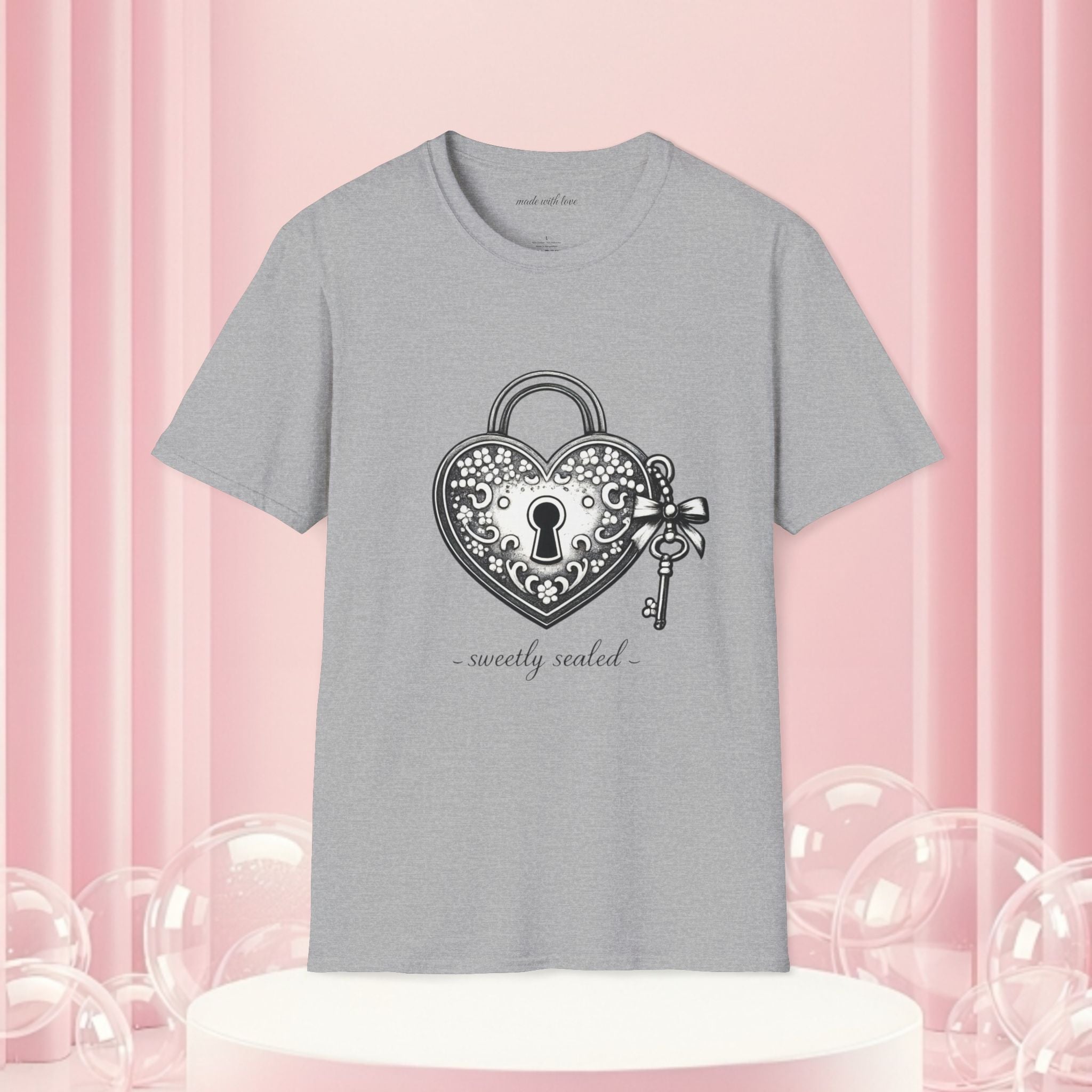 Vintage Romantic T-Shirt — Gentle Floral Tee