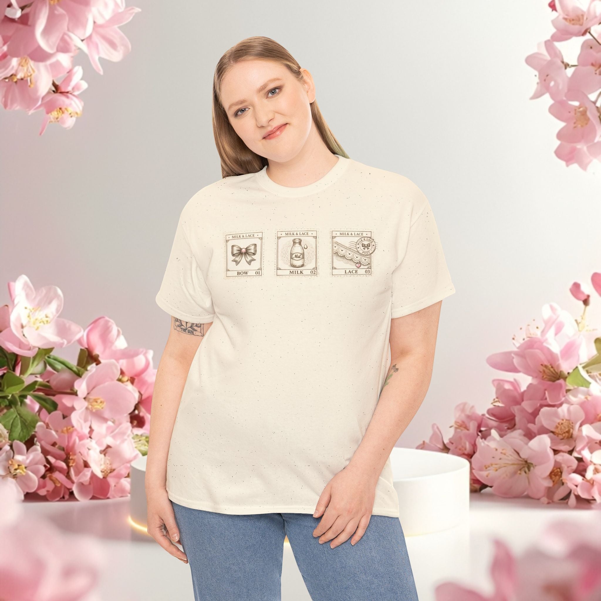 Vintage Botanical Stamp T-Shirt