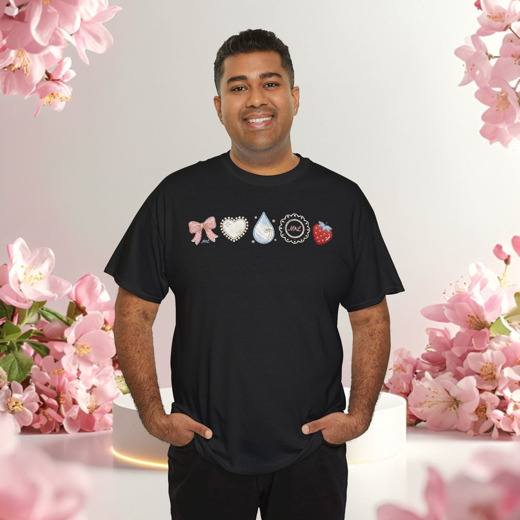 Pastel Cute Icons T-Shirt — Cute Pastel Icon Graphic Tee