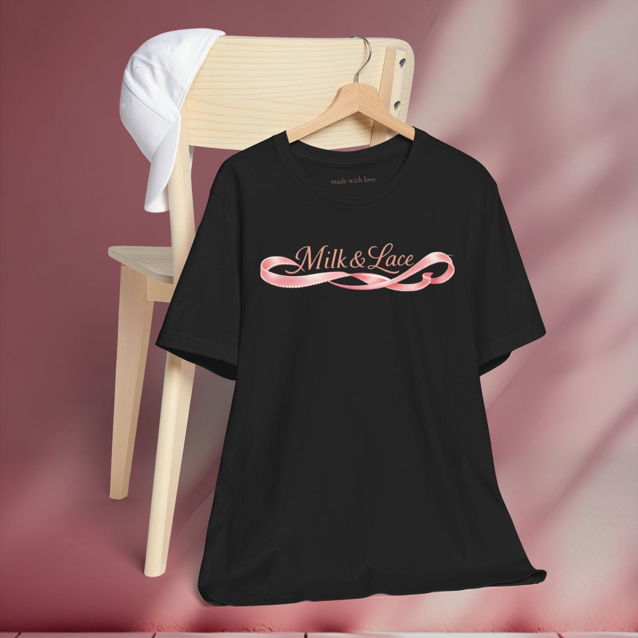 Casual Pink Graphic T-Shirt — Women's Casual Pink Tee