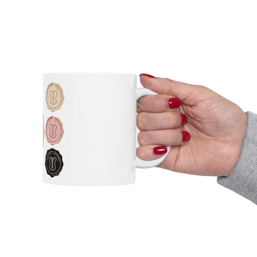 Vintage Charming Ceramic Mug — Soft Retro Coffee Cup (11oz, 15oz)