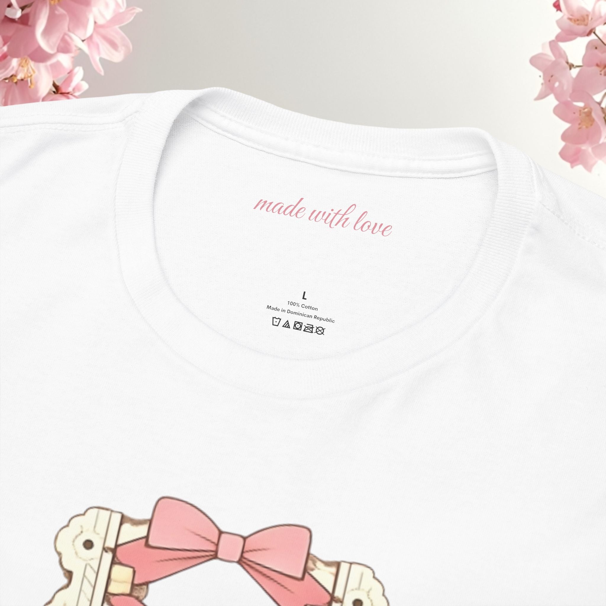 Pink Corset Ribbon T-Shirt