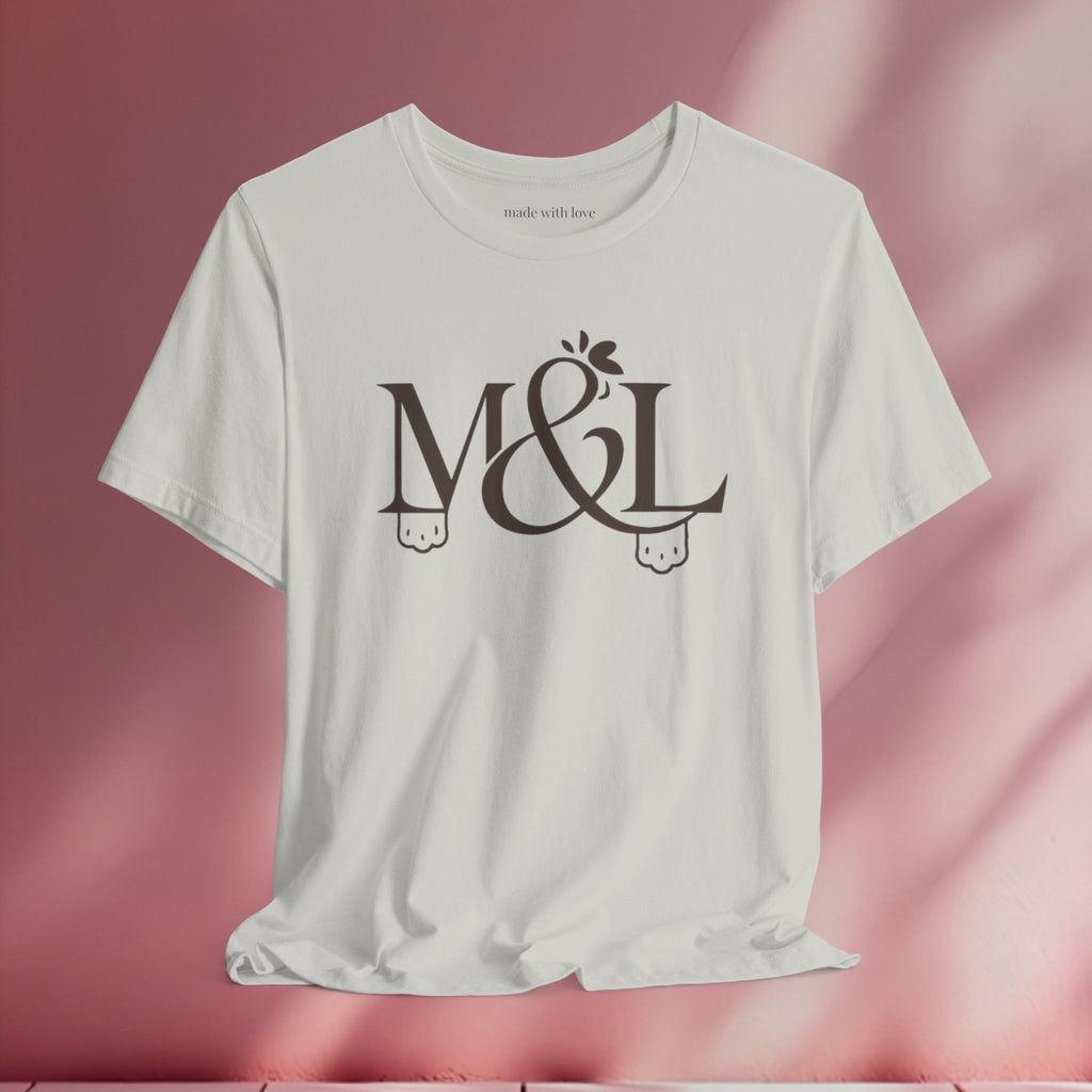 Romantic Feminine Brown Tee — Romance Graphic T-Shirt