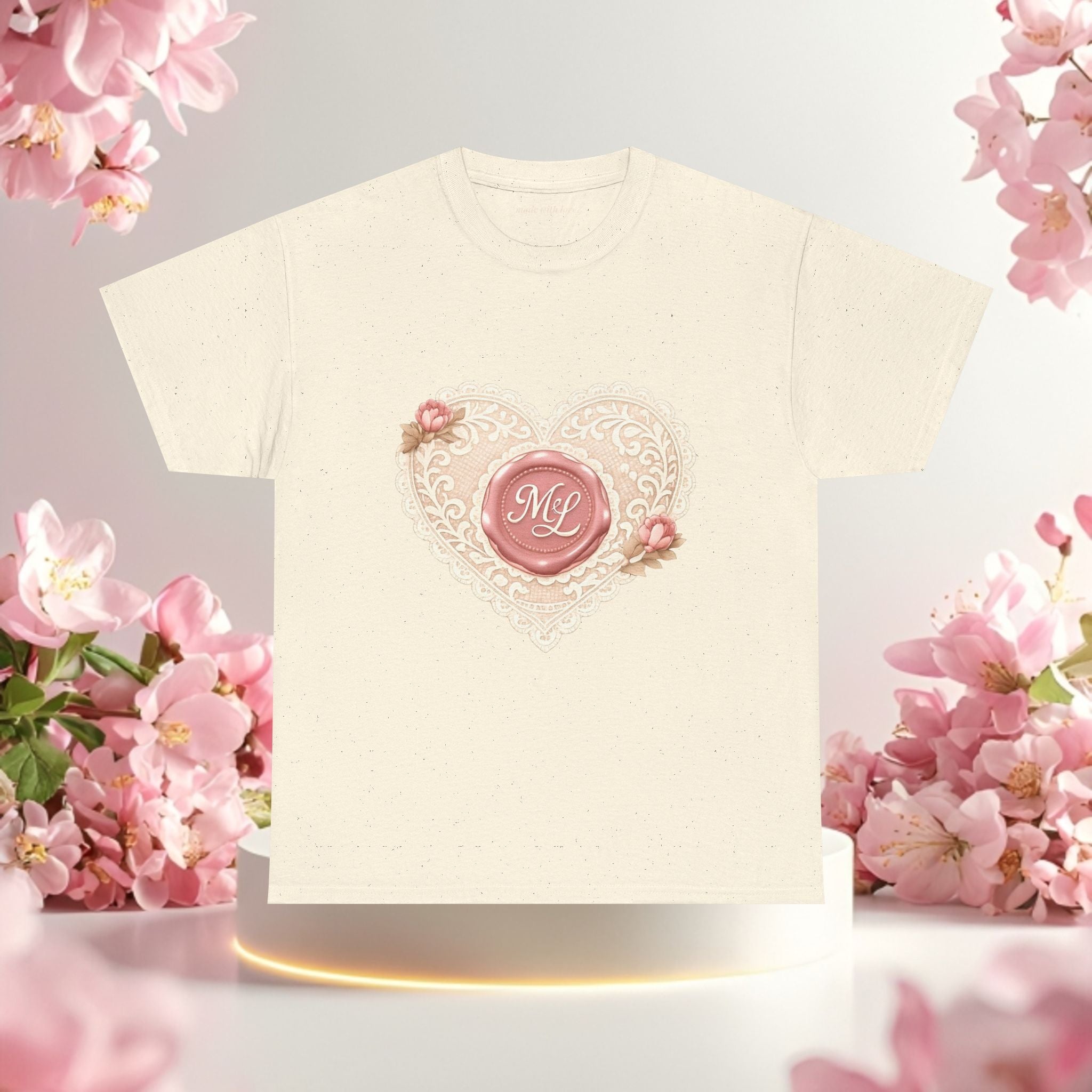 Vintage Floral Romance T-Shirt