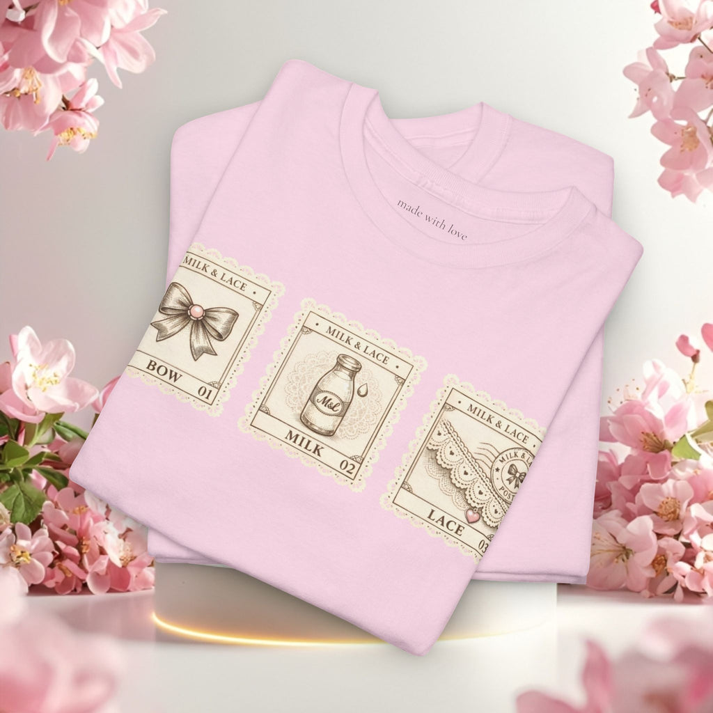 Vintage Botanical Stamp T-Shirt