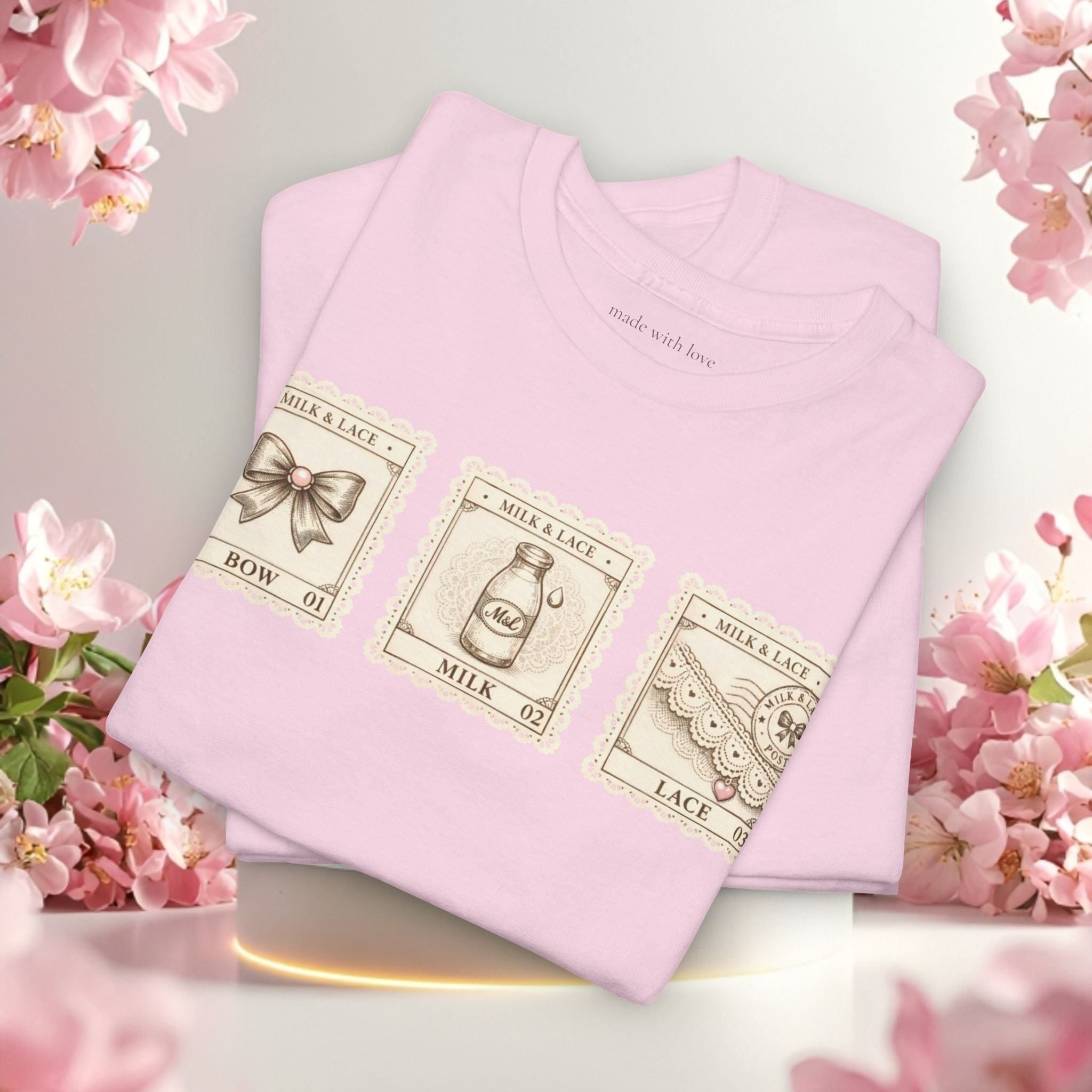 Vintage Botanical Stamp T-Shirt