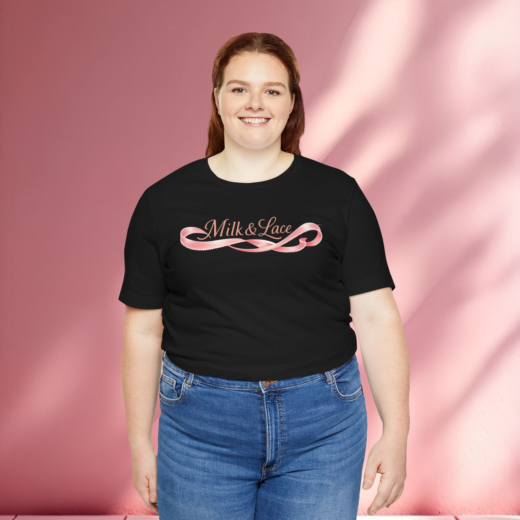 Casual Pink Graphic T-Shirt — Women's Casual Pink Tee
