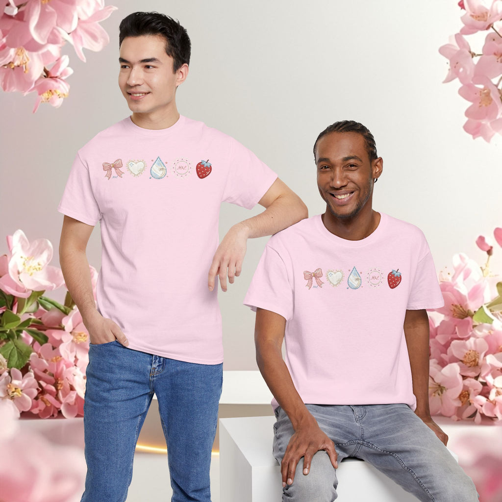 Pastel Cute Icons T-Shirt — Cute Pastel Icon Graphic Tee