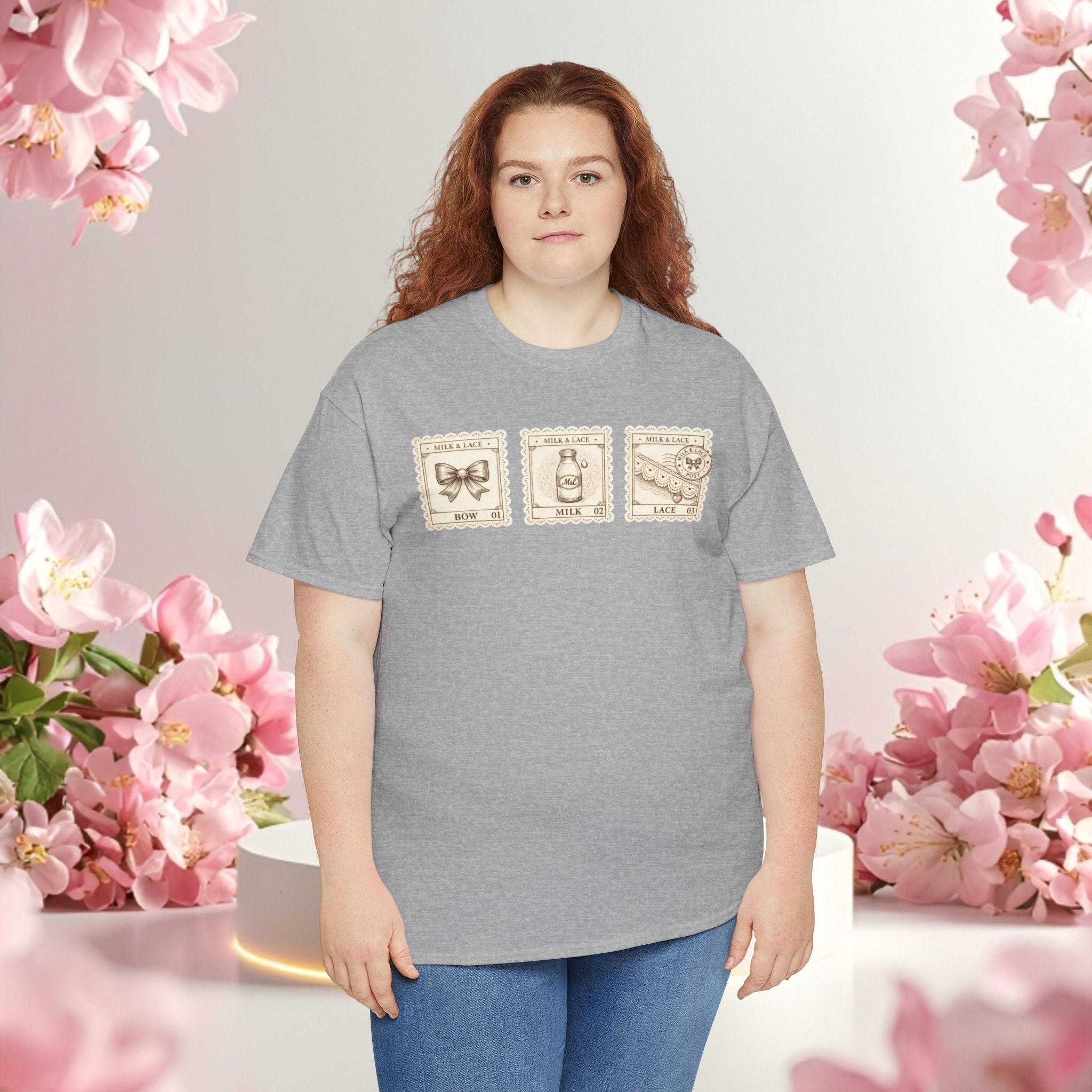 Vintage Botanical Stamp T-Shirt