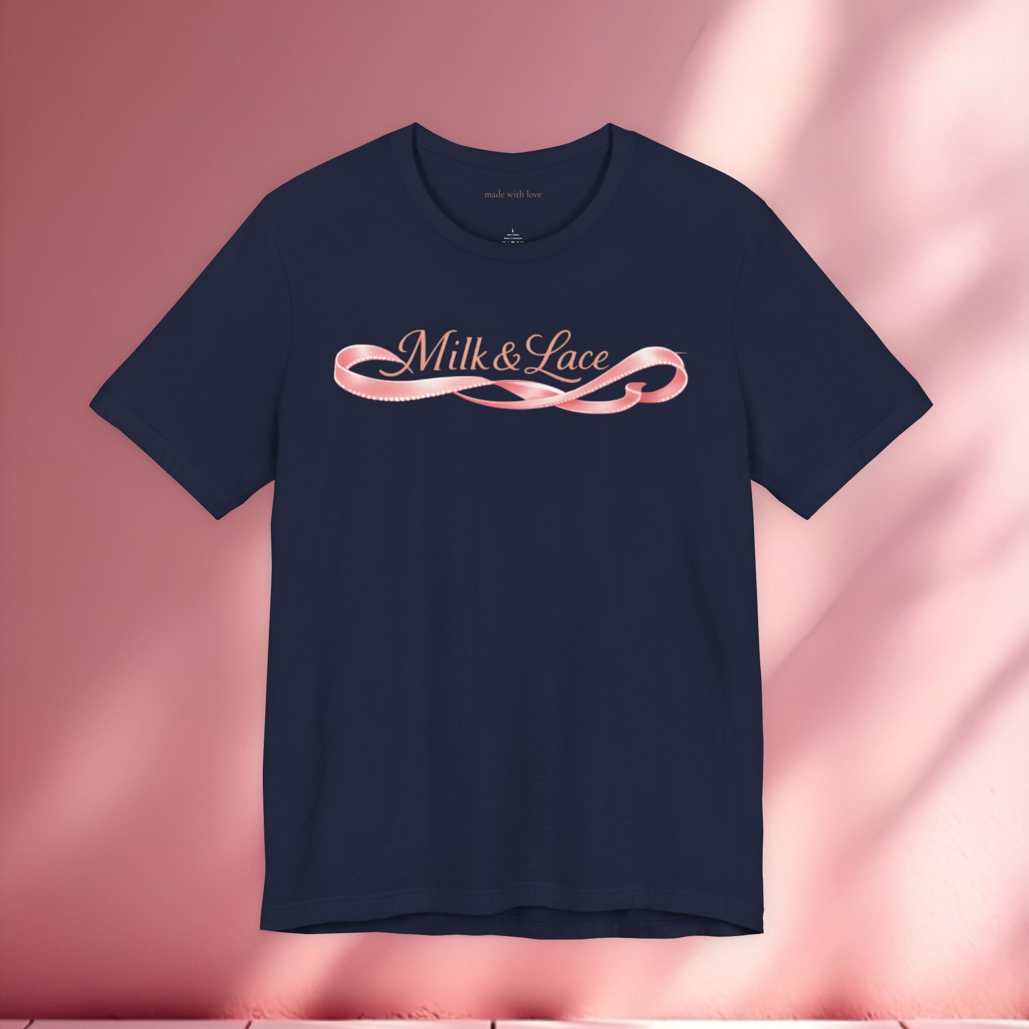 Casual Pink Graphic T-Shirt — Women's Casual Pink Tee
