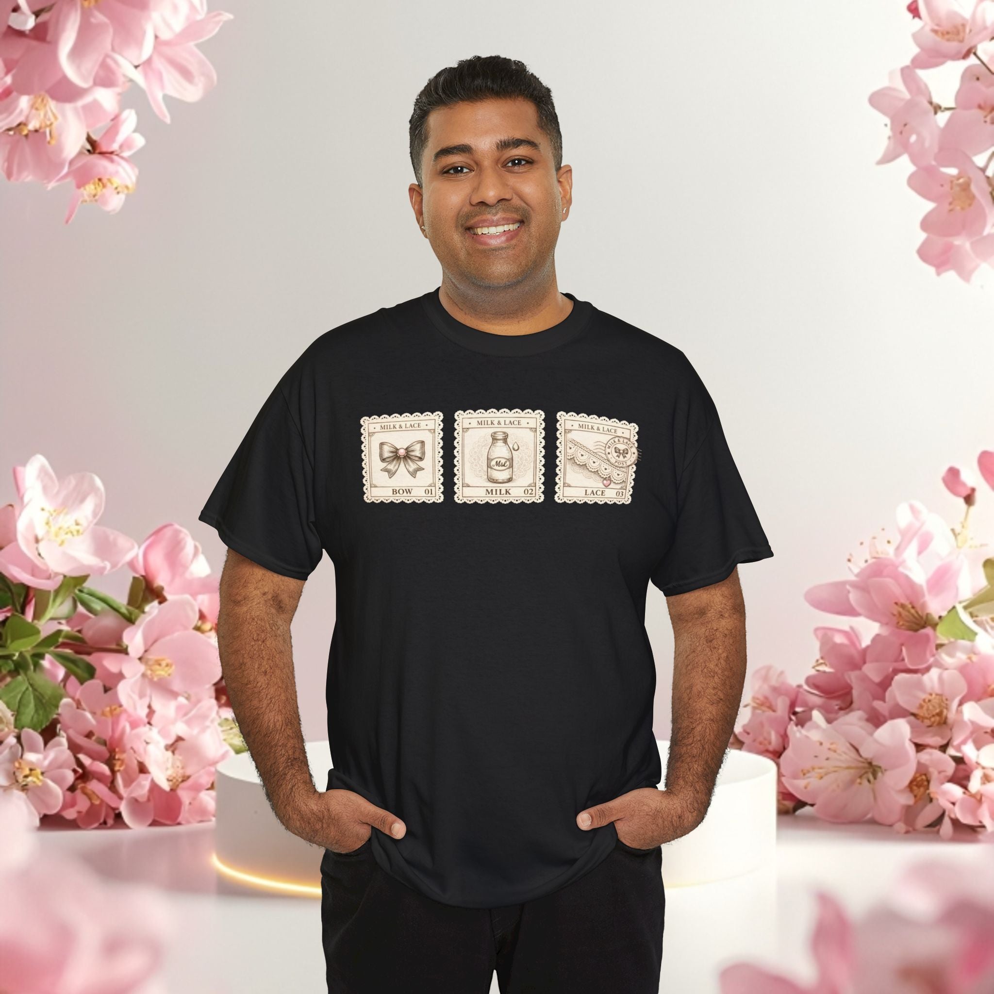 Vintage Botanical Stamp T-Shirt