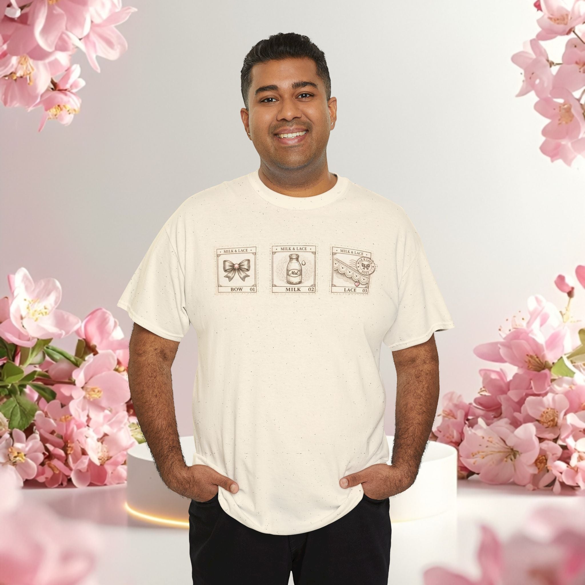 Vintage Botanical Stamp T-Shirt