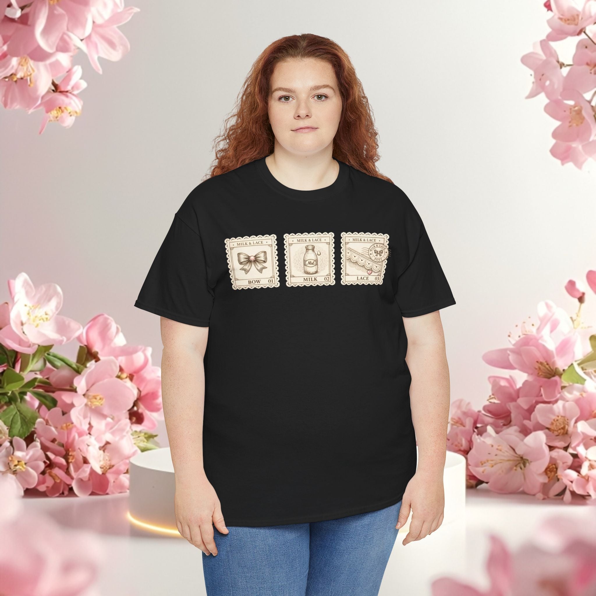 Vintage Botanical Stamp T-Shirt
