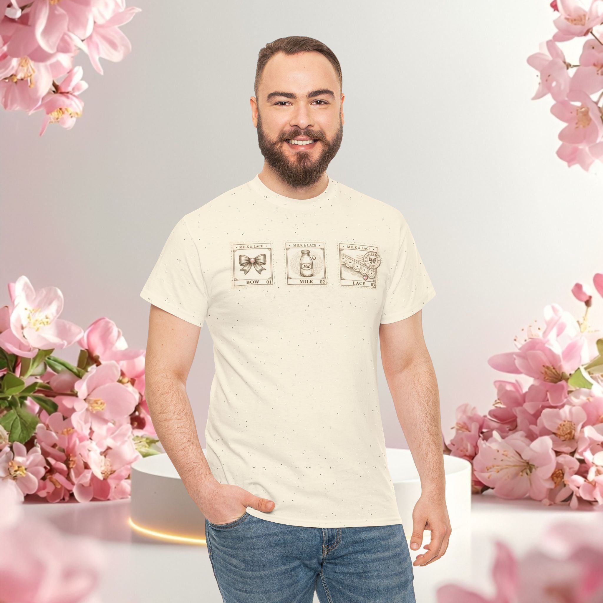 Vintage Botanical Stamp T-Shirt