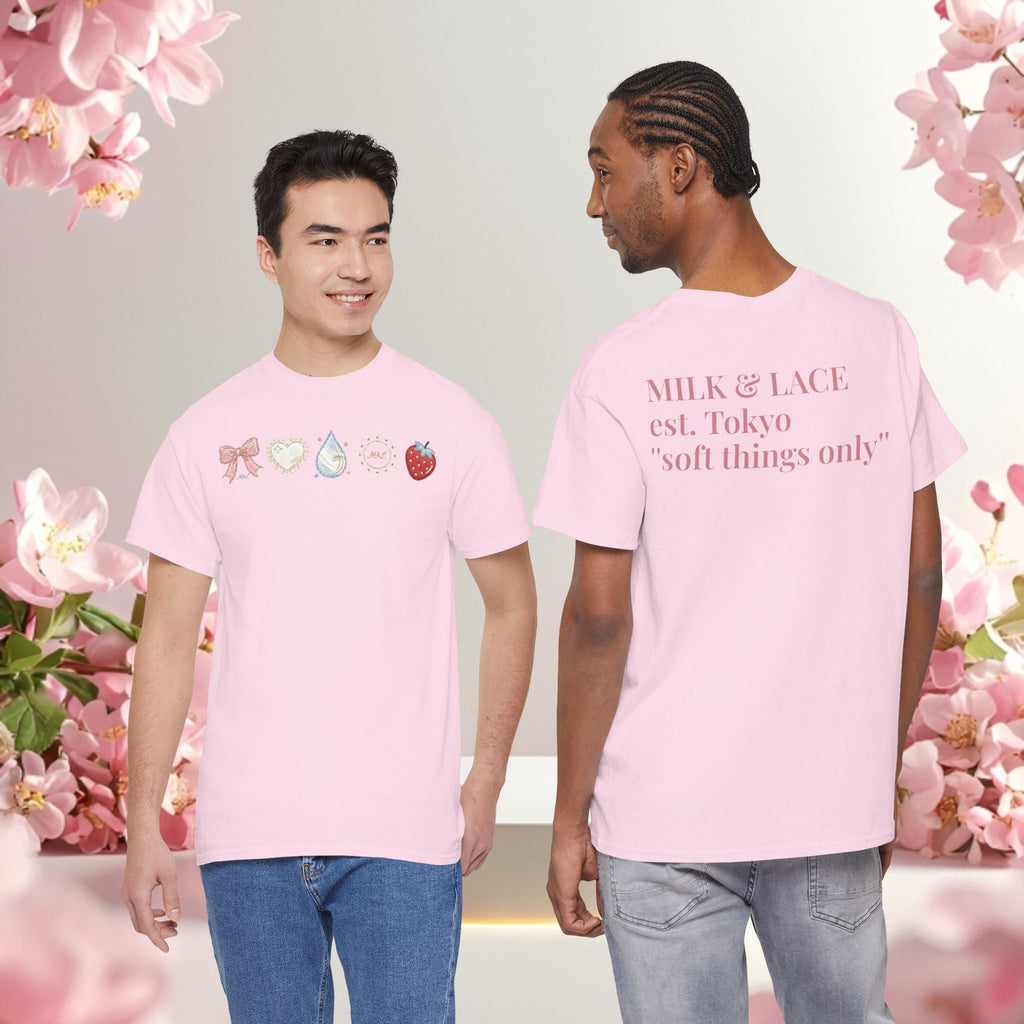 Pastel Cute Icons T-Shirt — Cute Pastel Icon Graphic Tee