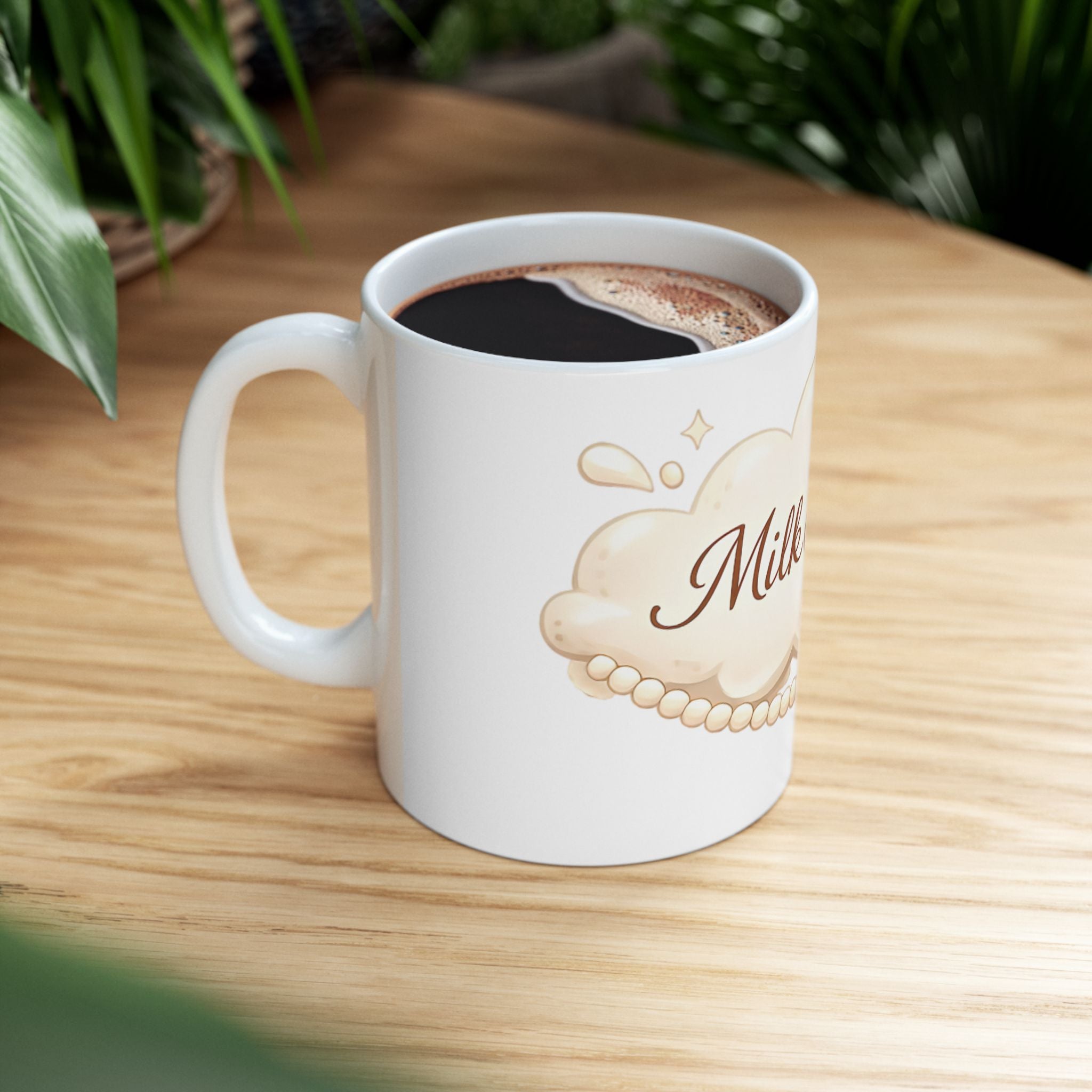 Vintage Elegant Script Ceramic Mug — Classic Script Design (11oz & 15oz)