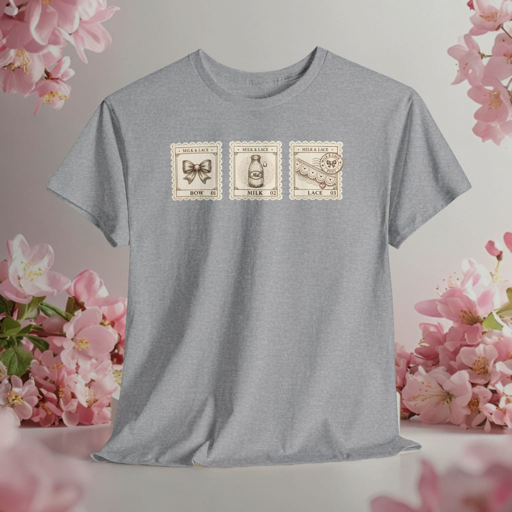 Vintage Botanical Stamp T-Shirt